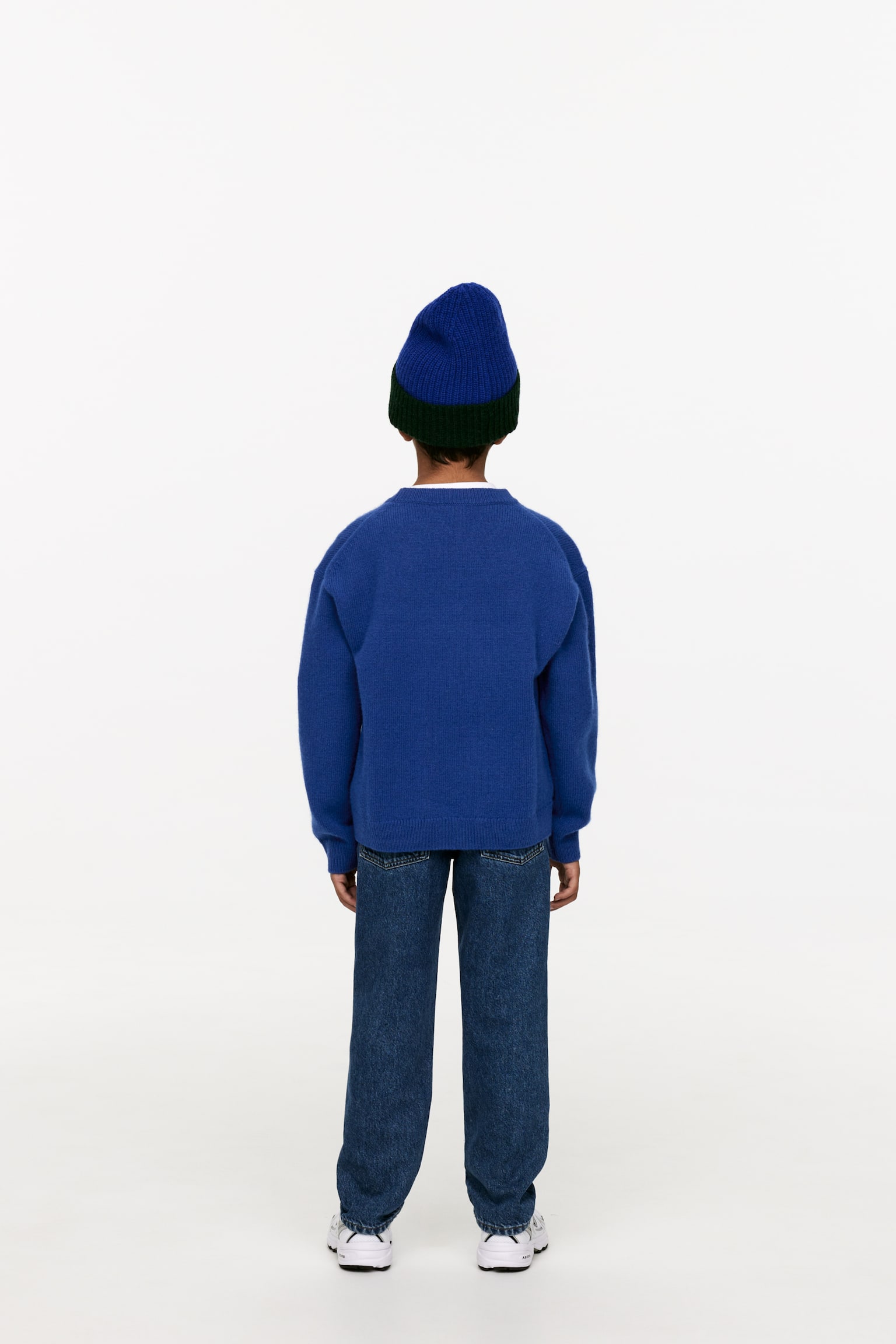 Wool-Blend Jumper - Blue - 5