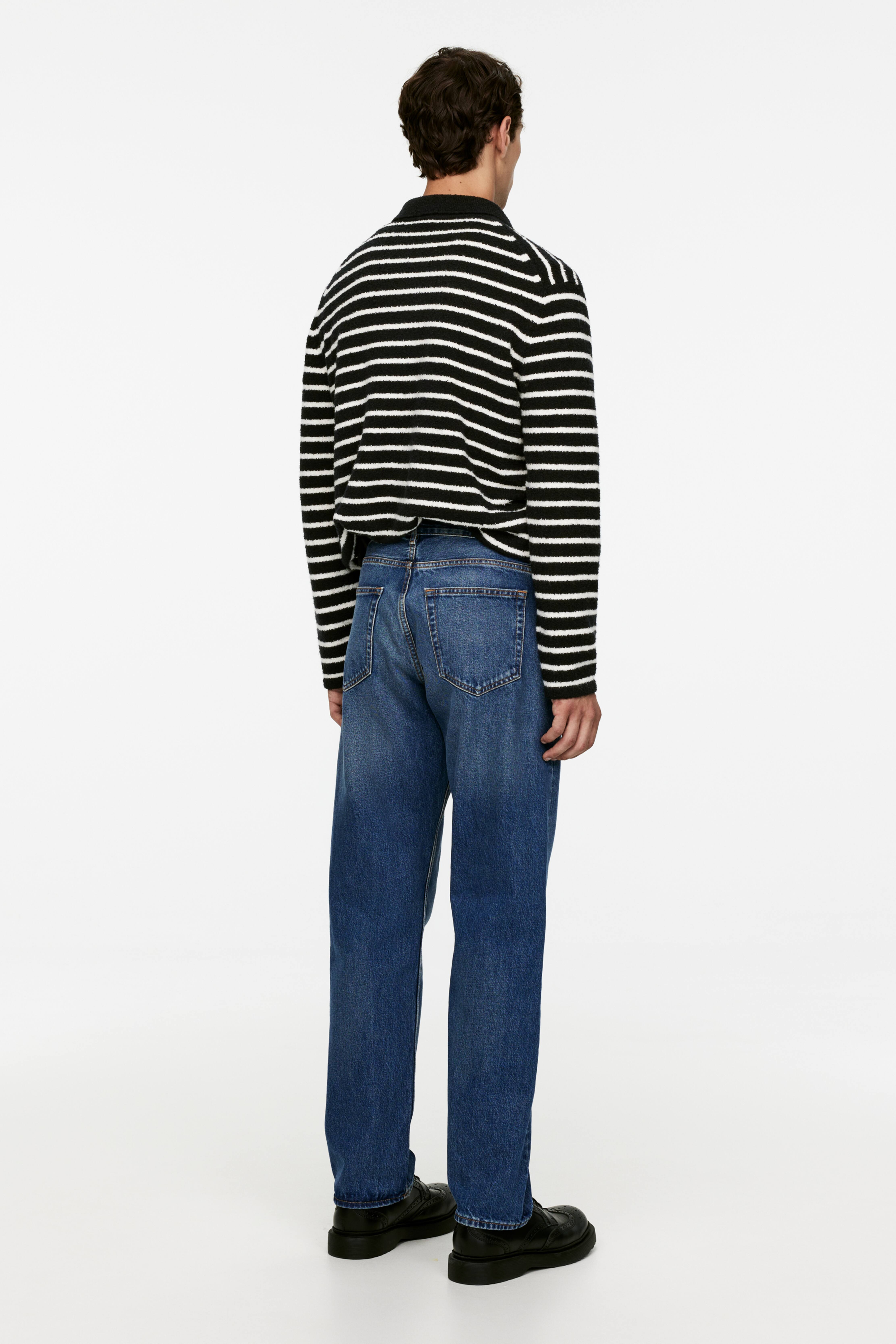 HM OCEAN Loose Straight Jeans