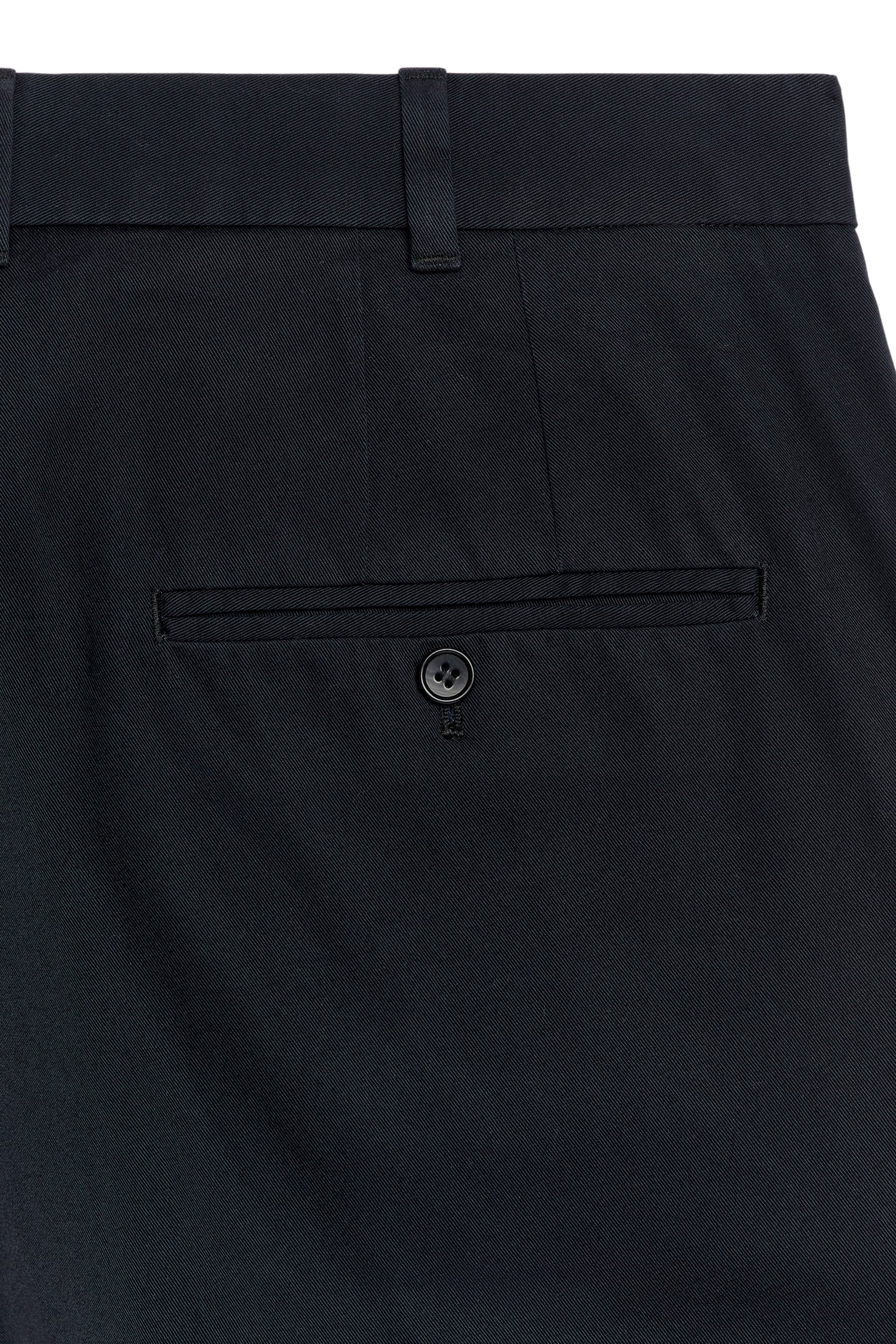 Cotton Twill Chinos - Dark Blue/Grey - 6