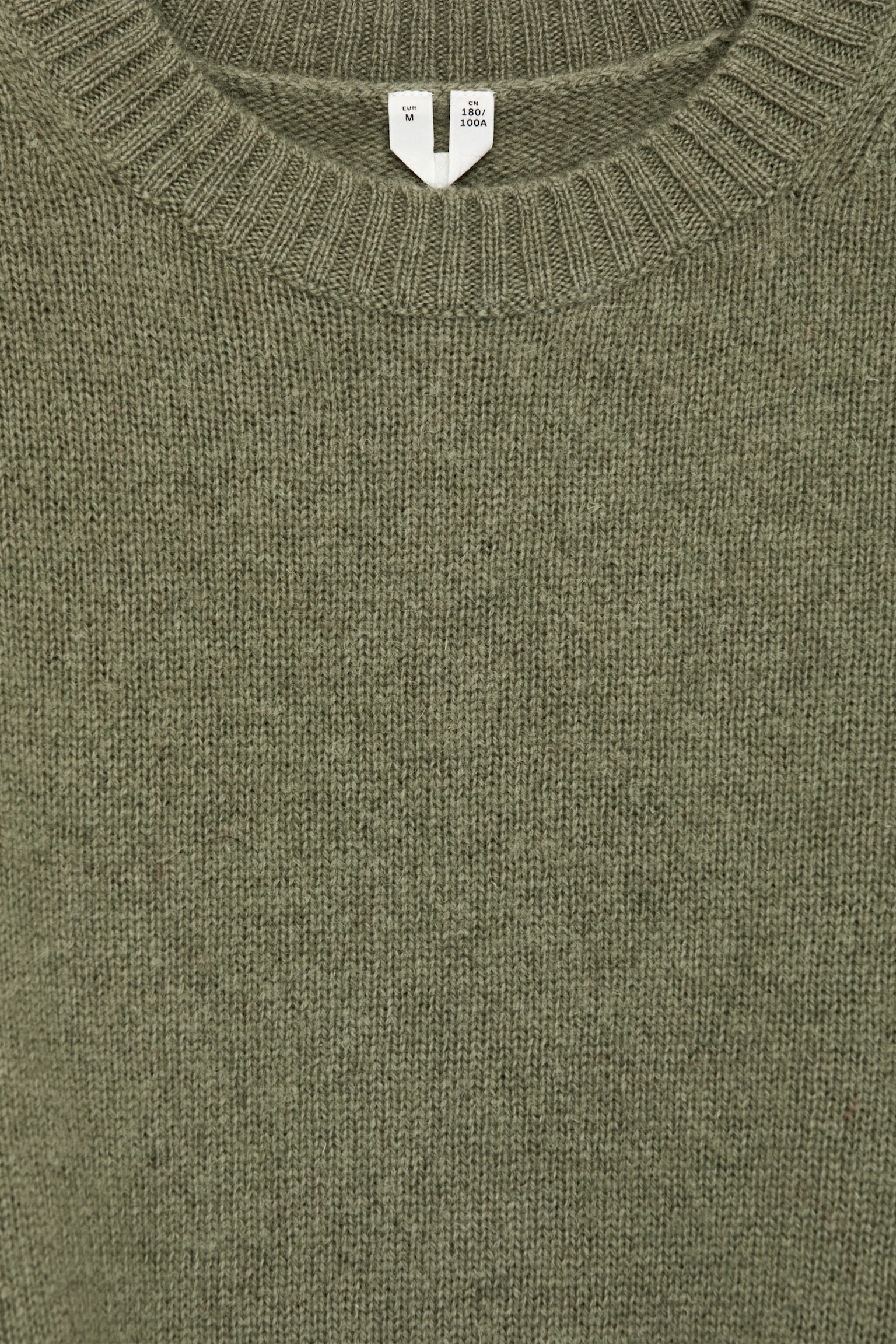 Crew-Neck Wool Jumper - Green/Burgundy/Off White/Red - 2