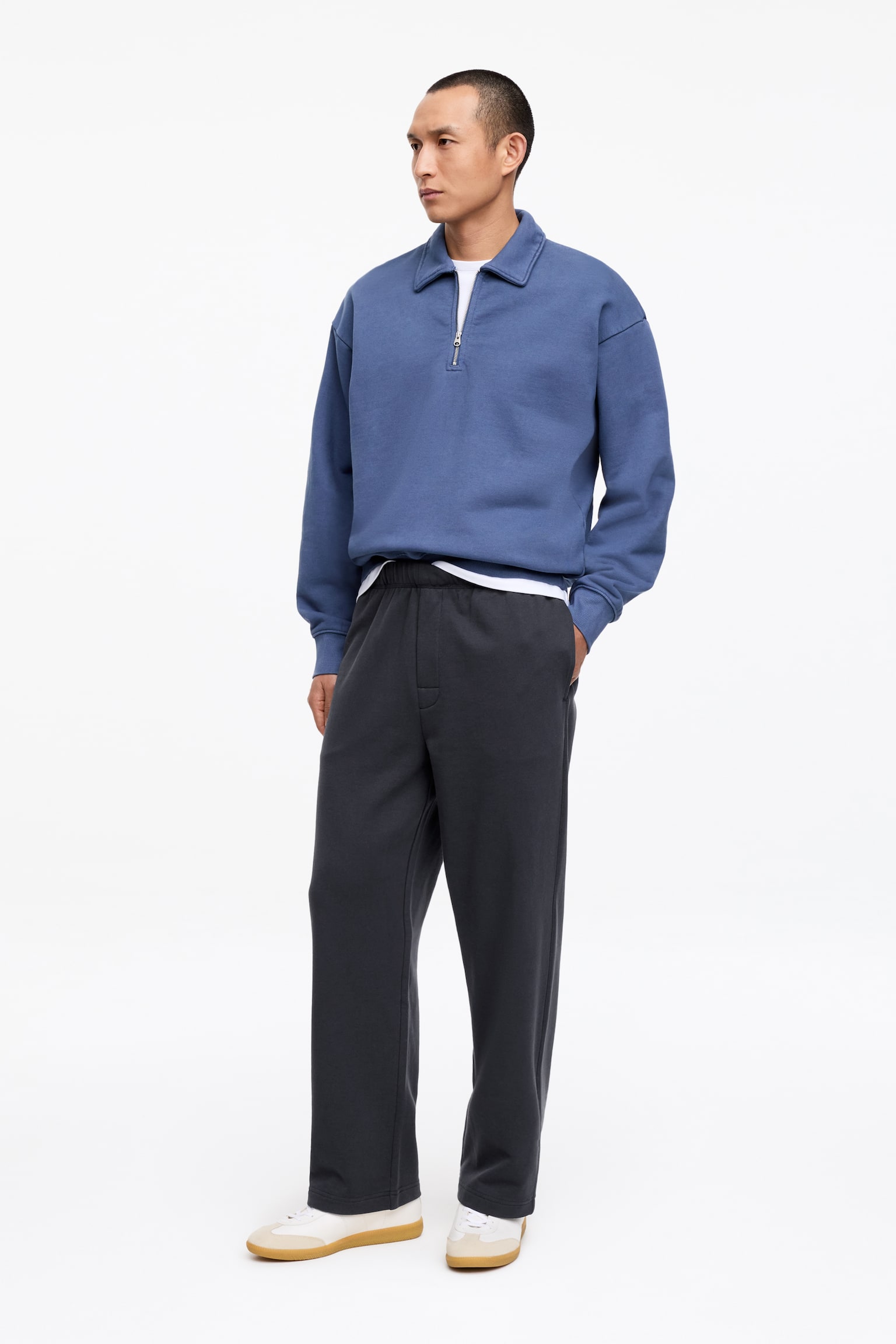 Sweatpants - Off-black/Mörkröd - 6