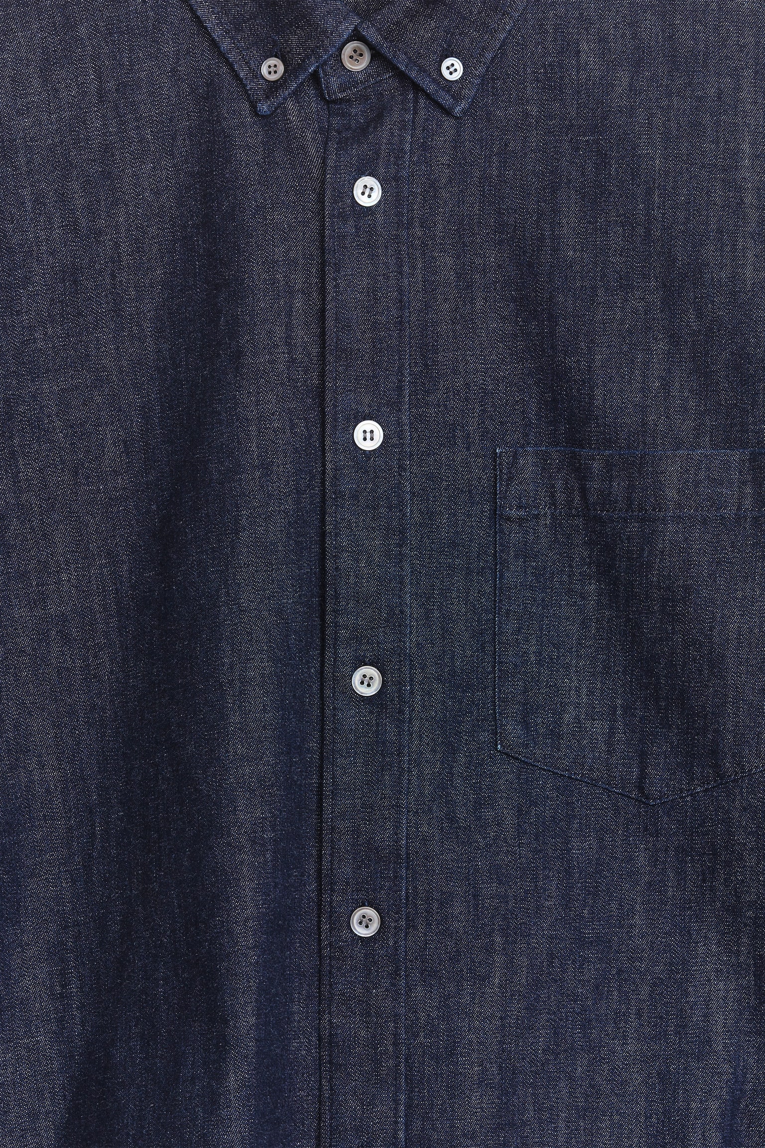 Denim Shirt - Dark Blue/Black/Washed Blue/Ecru - 2