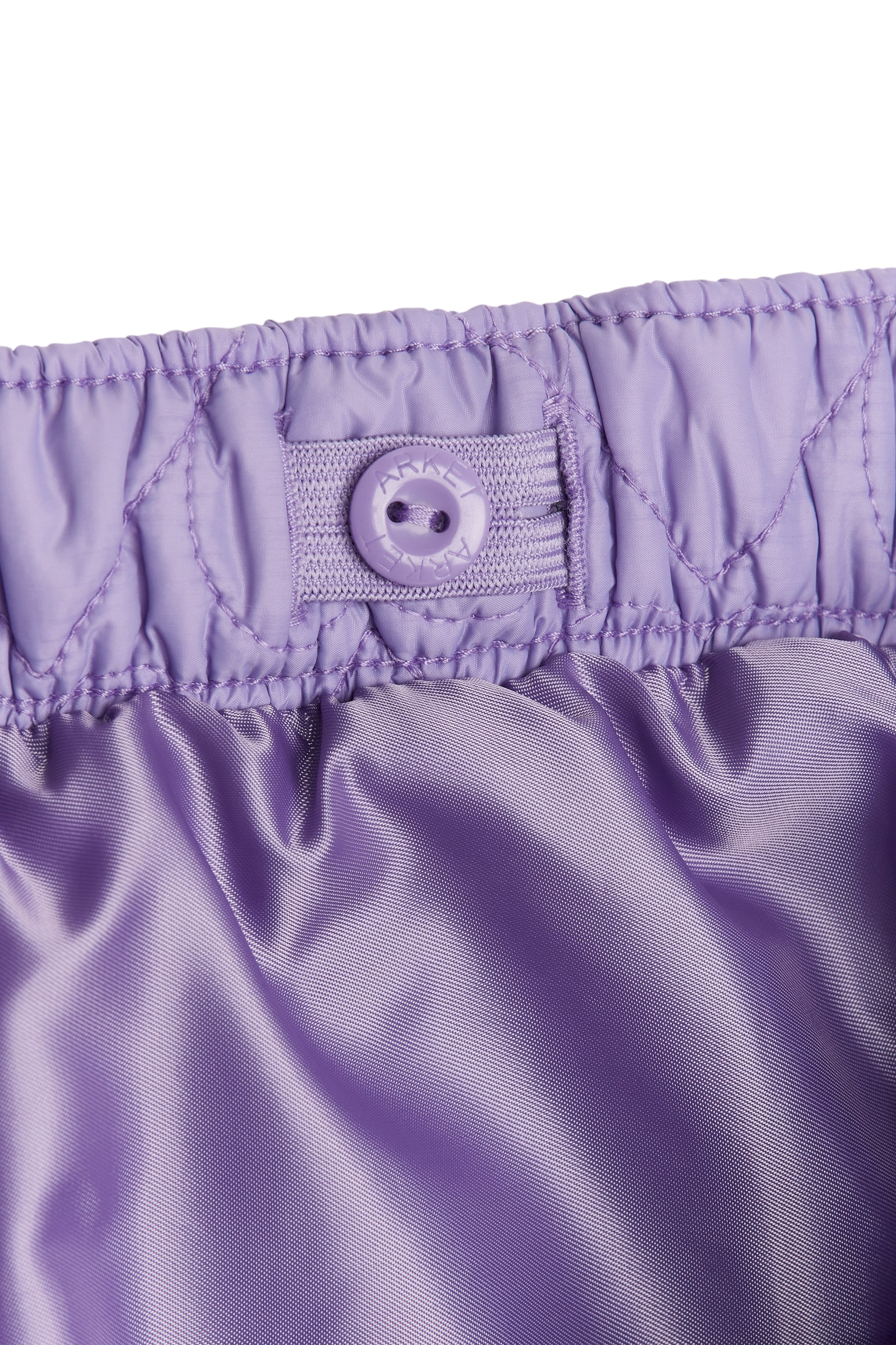 Quilted Trousers - Lilac - 2