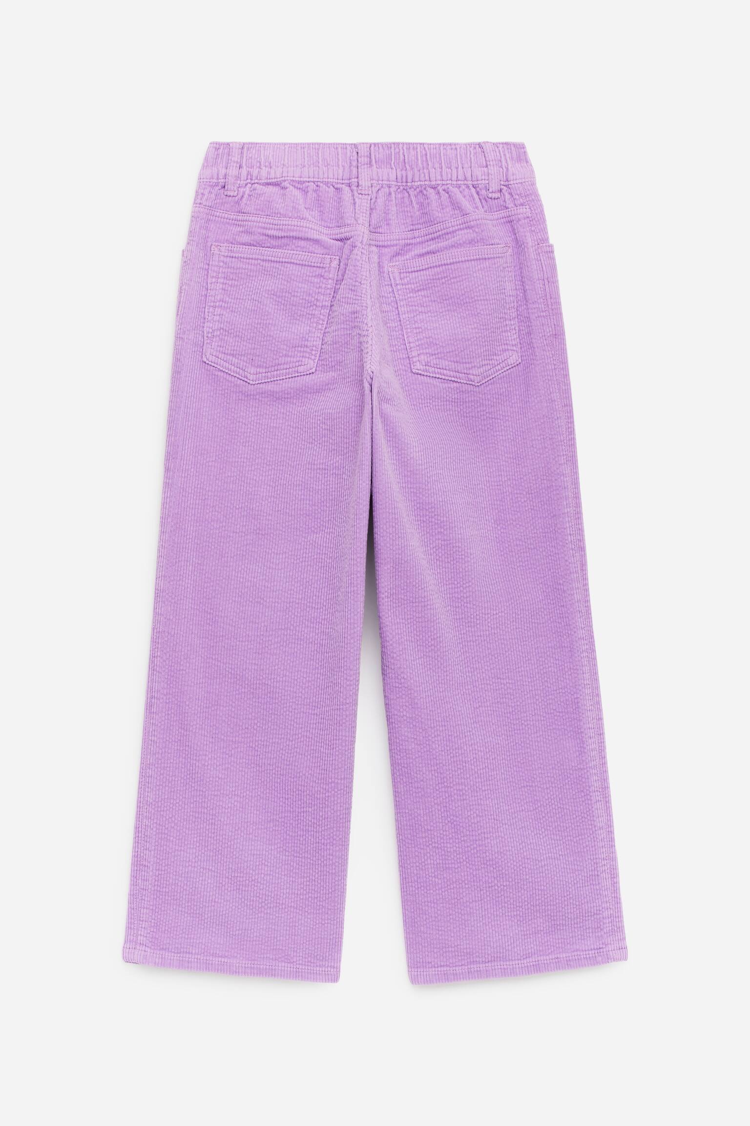 Vida manchesterbyxor - Lila/Vinröd - 3
