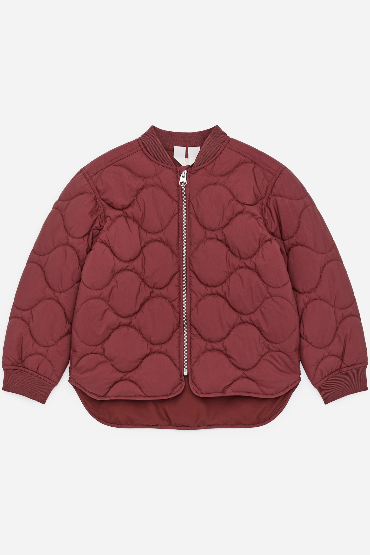 Steppjacke - Dunkelrot/Grün/Lila/Khaki