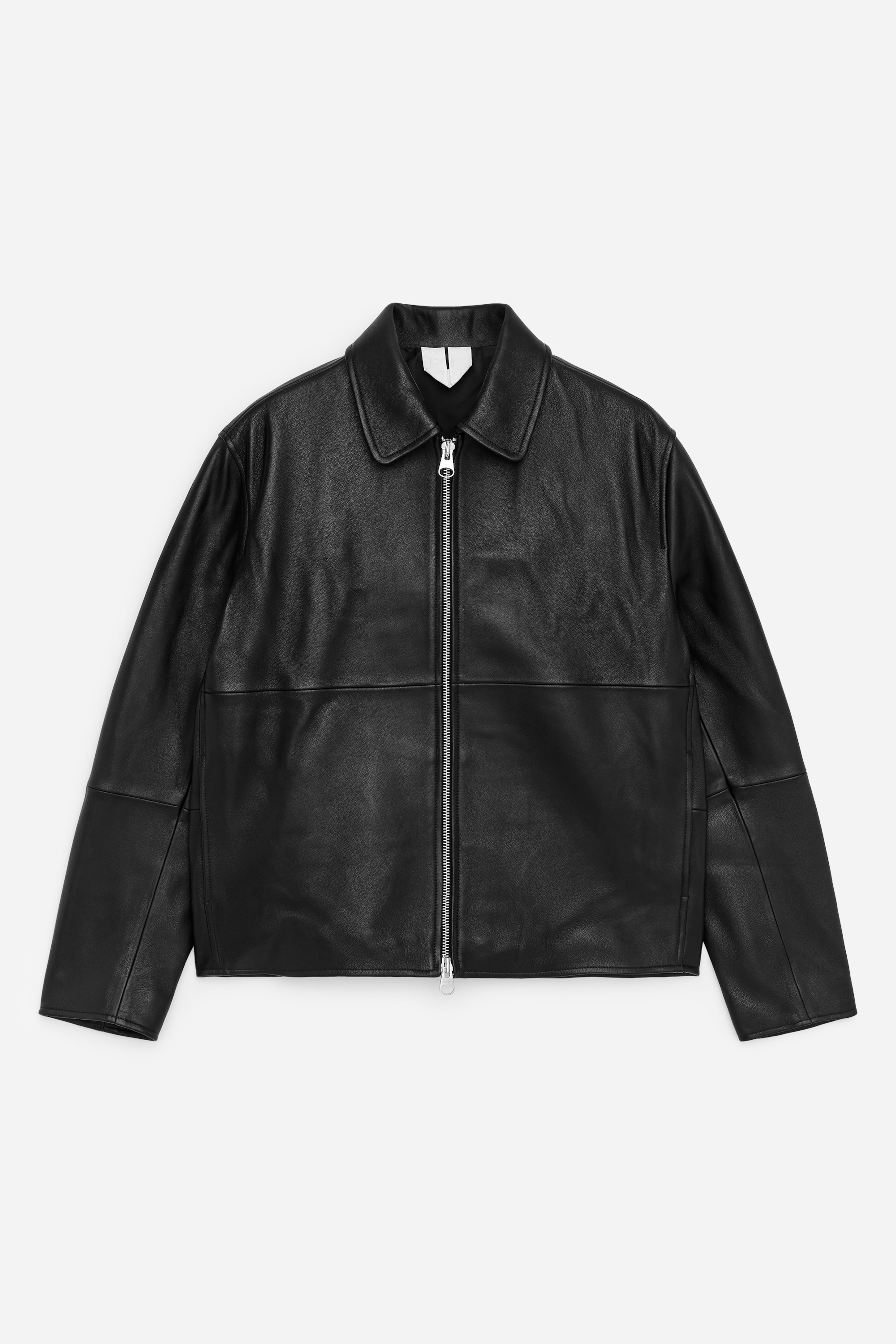 Lederjacke - Schwarz