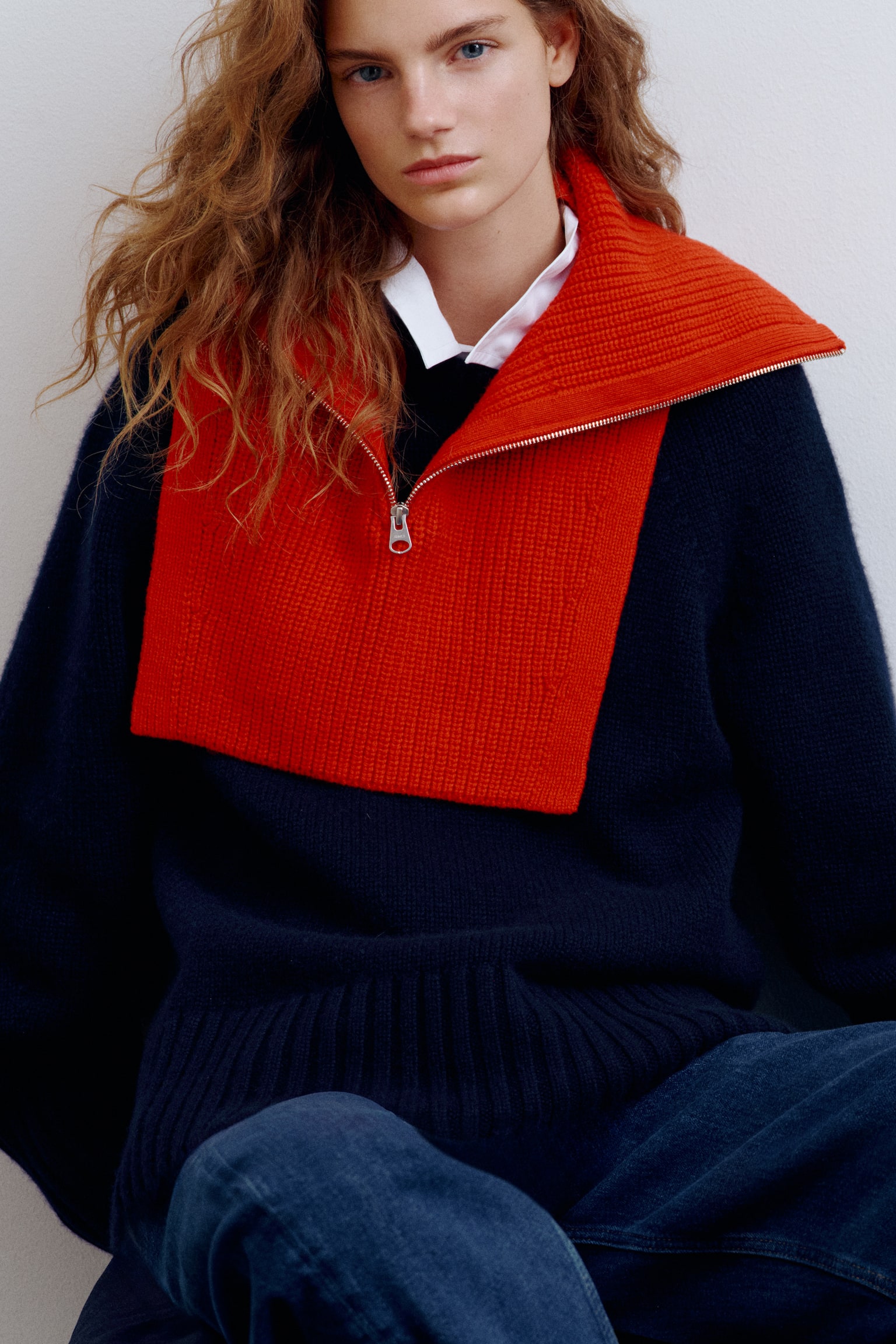 BLOOM Barrel Jeans - Blau/Mittelblau/Schwarz/Cremeweiß/Schwarz/Weiß - 8