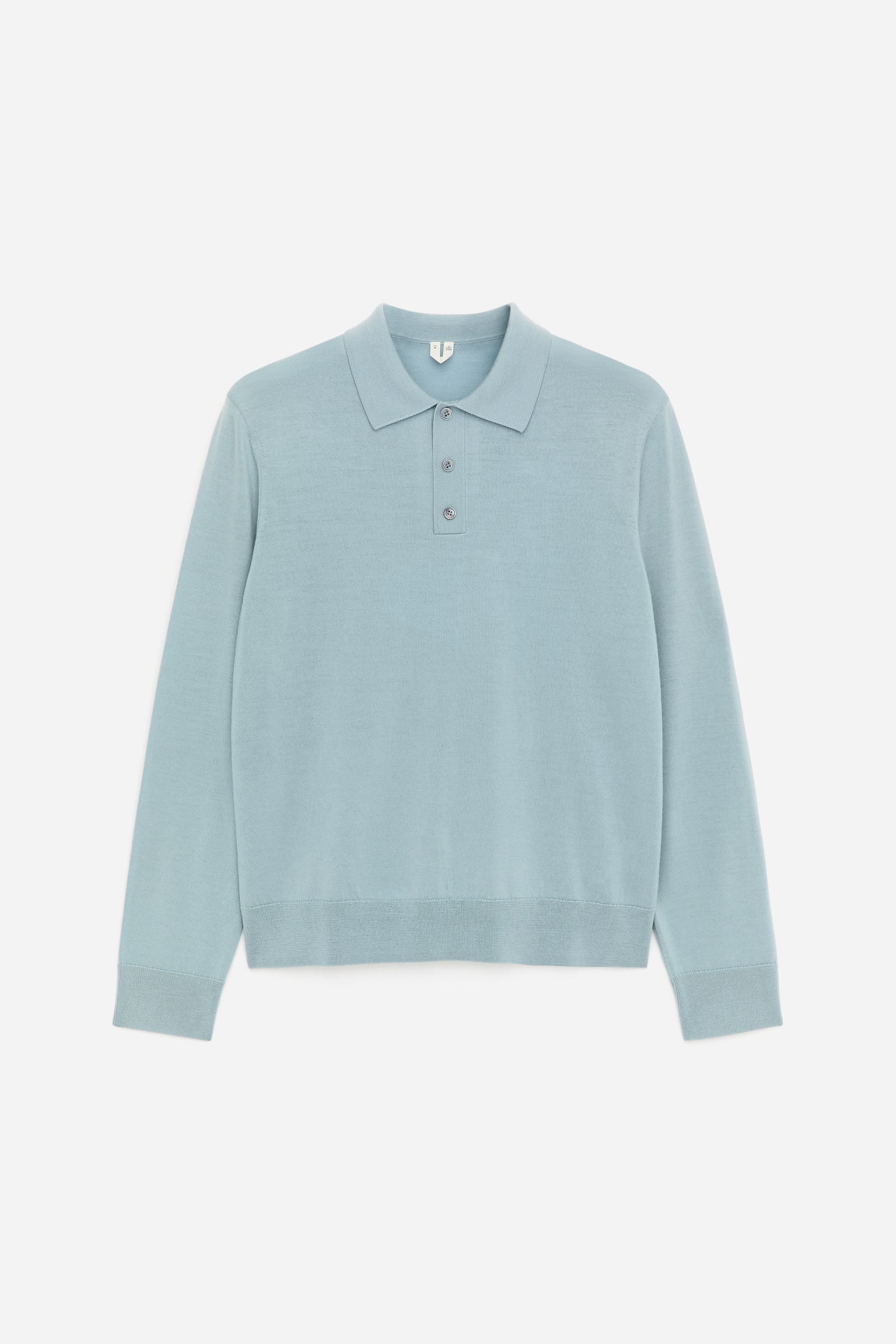 Polotrui van merinoswol - Lichtblauw/Donkerbruin/Donkerblauw/Donkergroen/Grijs gemêleerd - 2