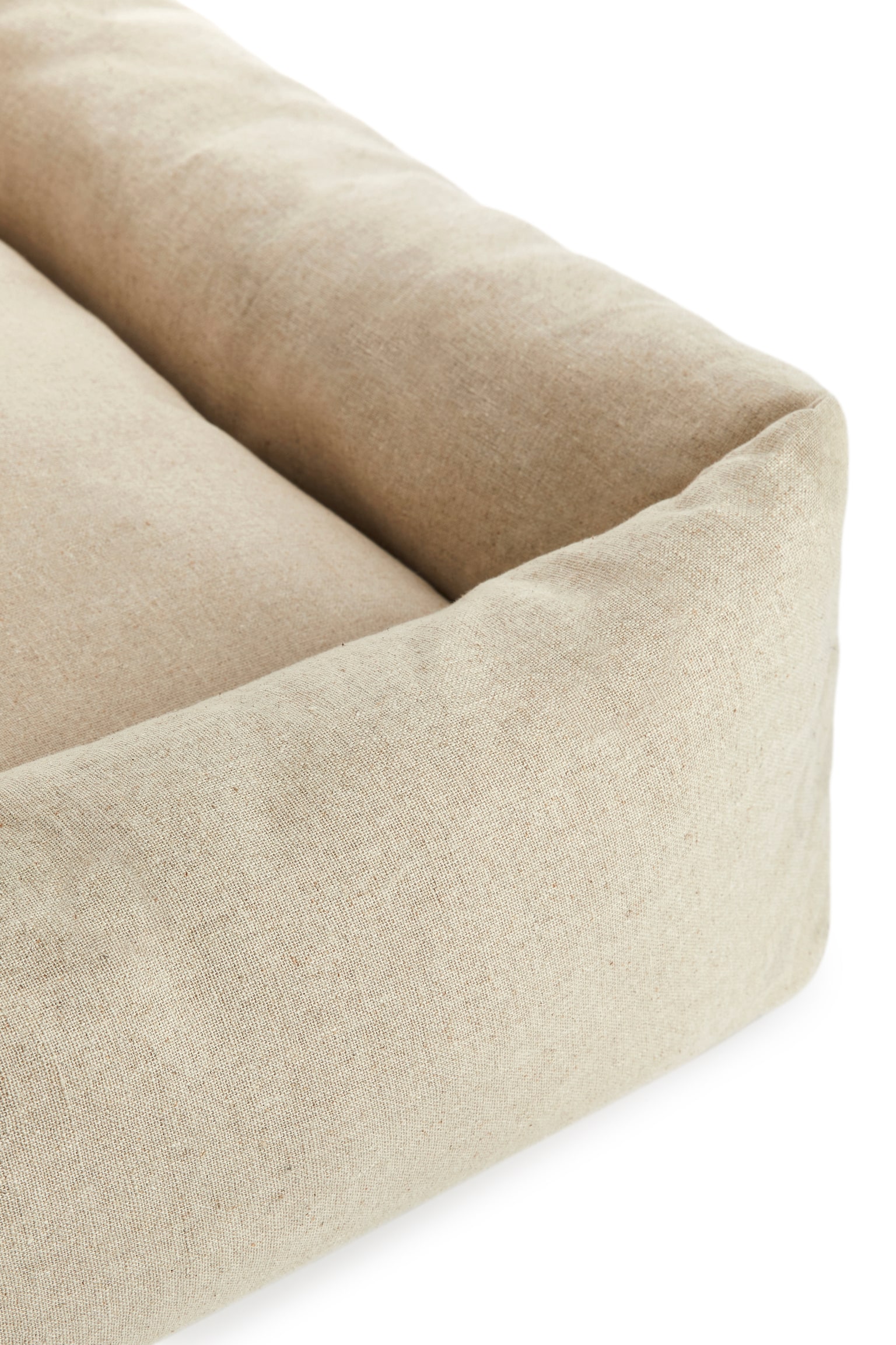 Padded Dog Bed Medium - Beige - 2