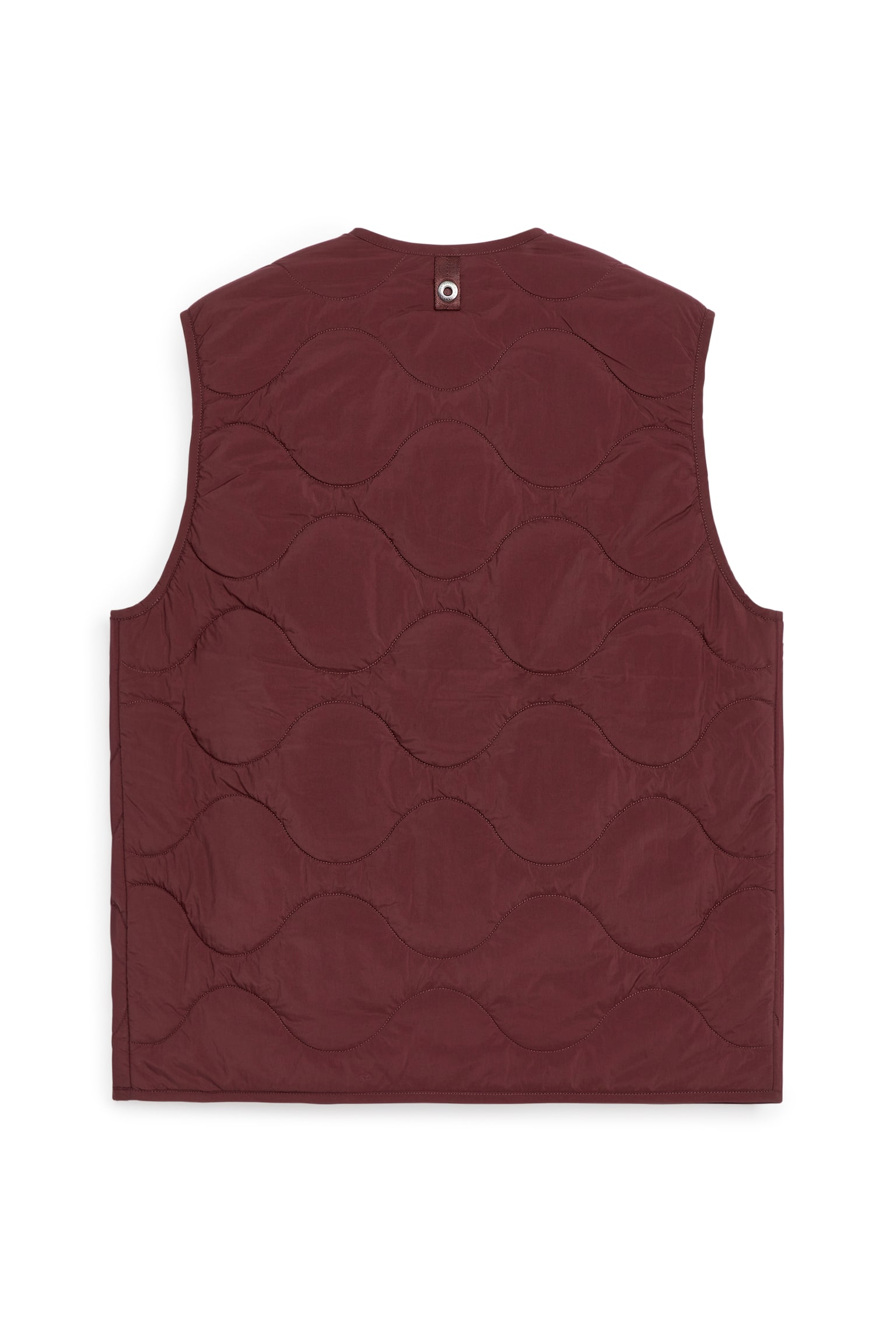 2-in-1 Quilted Liner Vest - Burgundy/Green/Dark Khaki/Black/Dark Blue/Yellow - 4