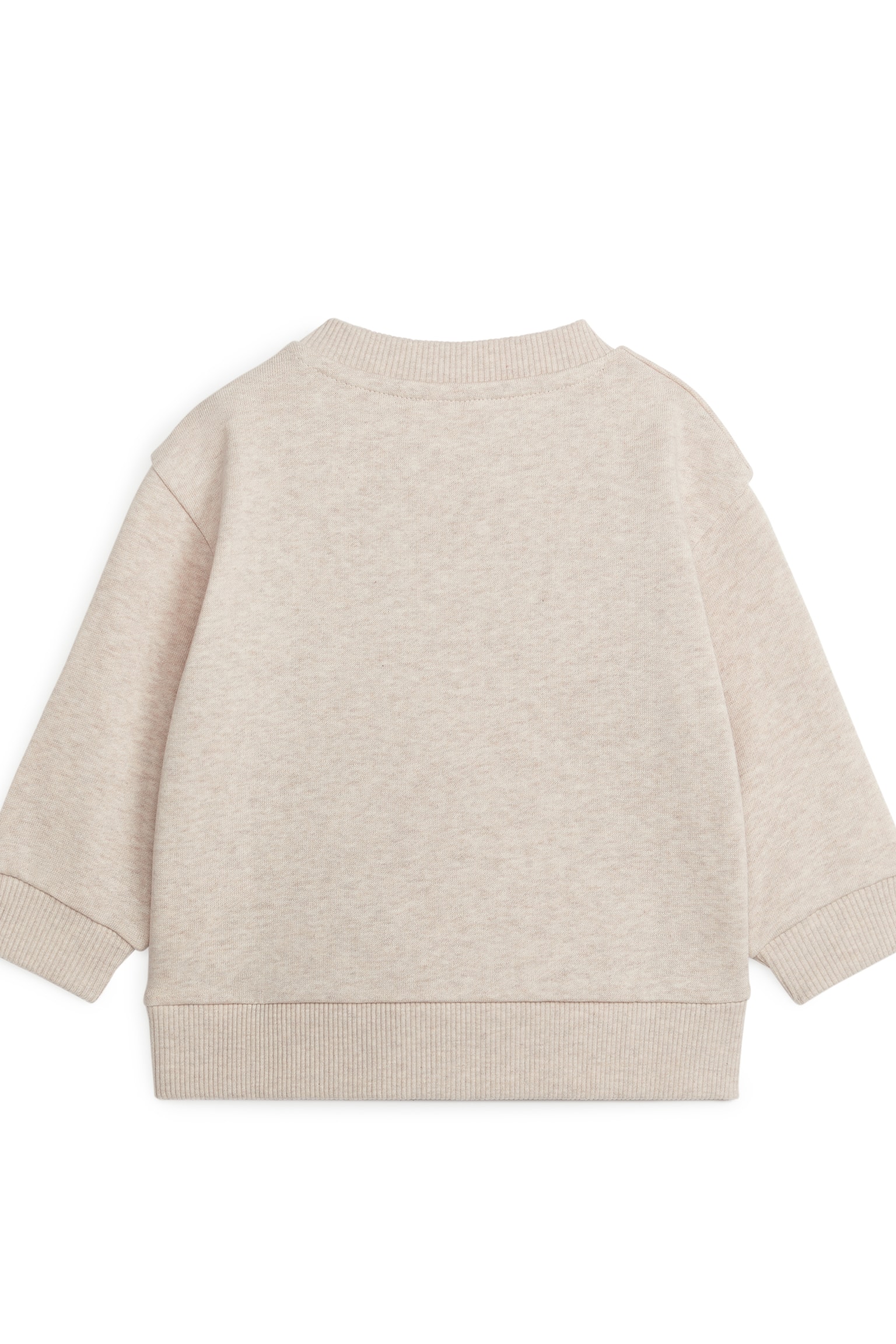 Cotton Sweatshirt - Beige/Grey/Lilac/Red - 2