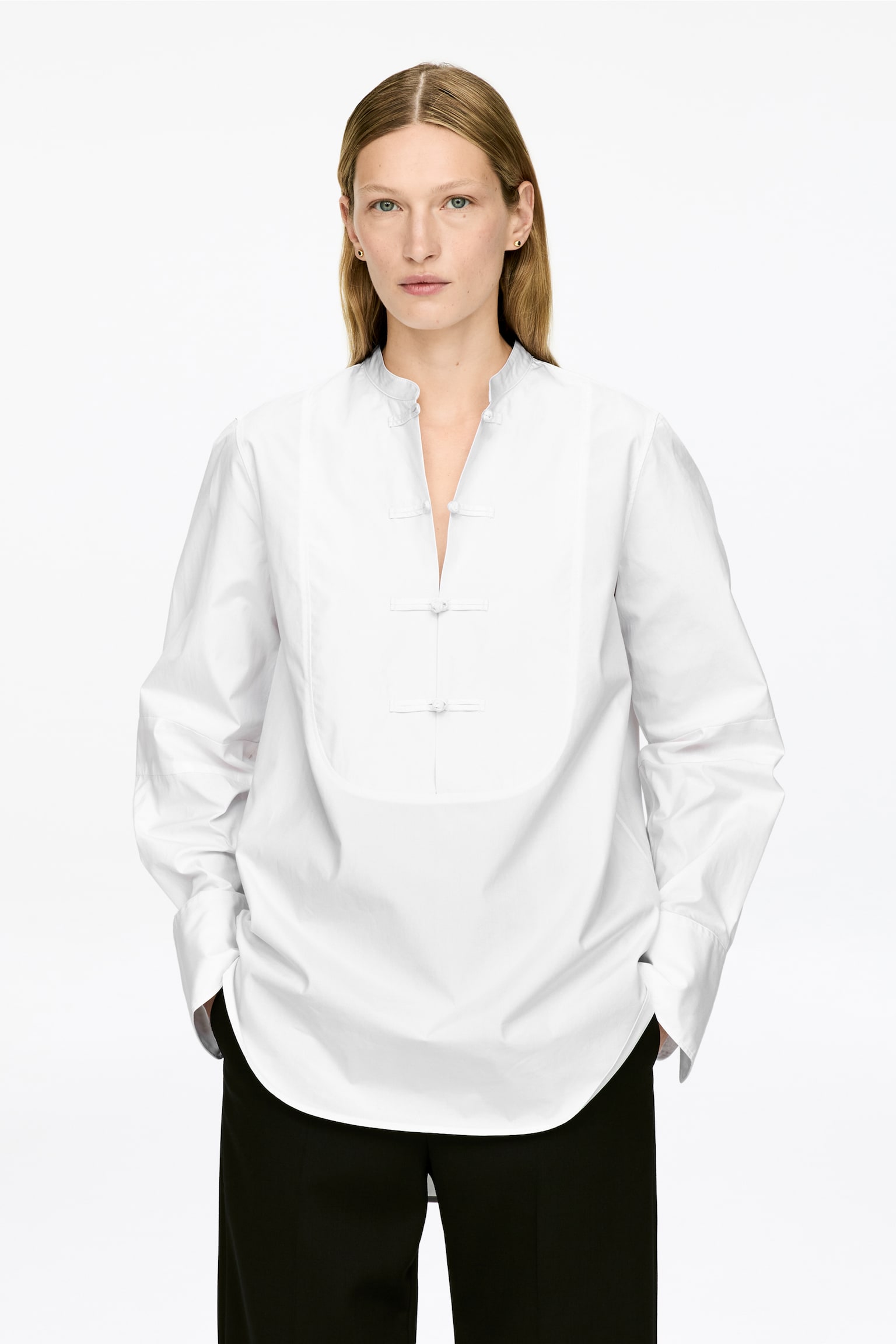 Smokinghemd - Weiß - 1