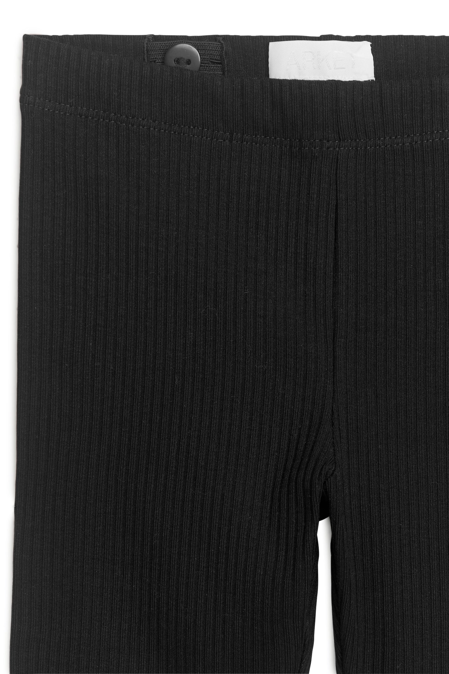 Ribbed Bicycle Shorts - Black/Pink/Blue - 2