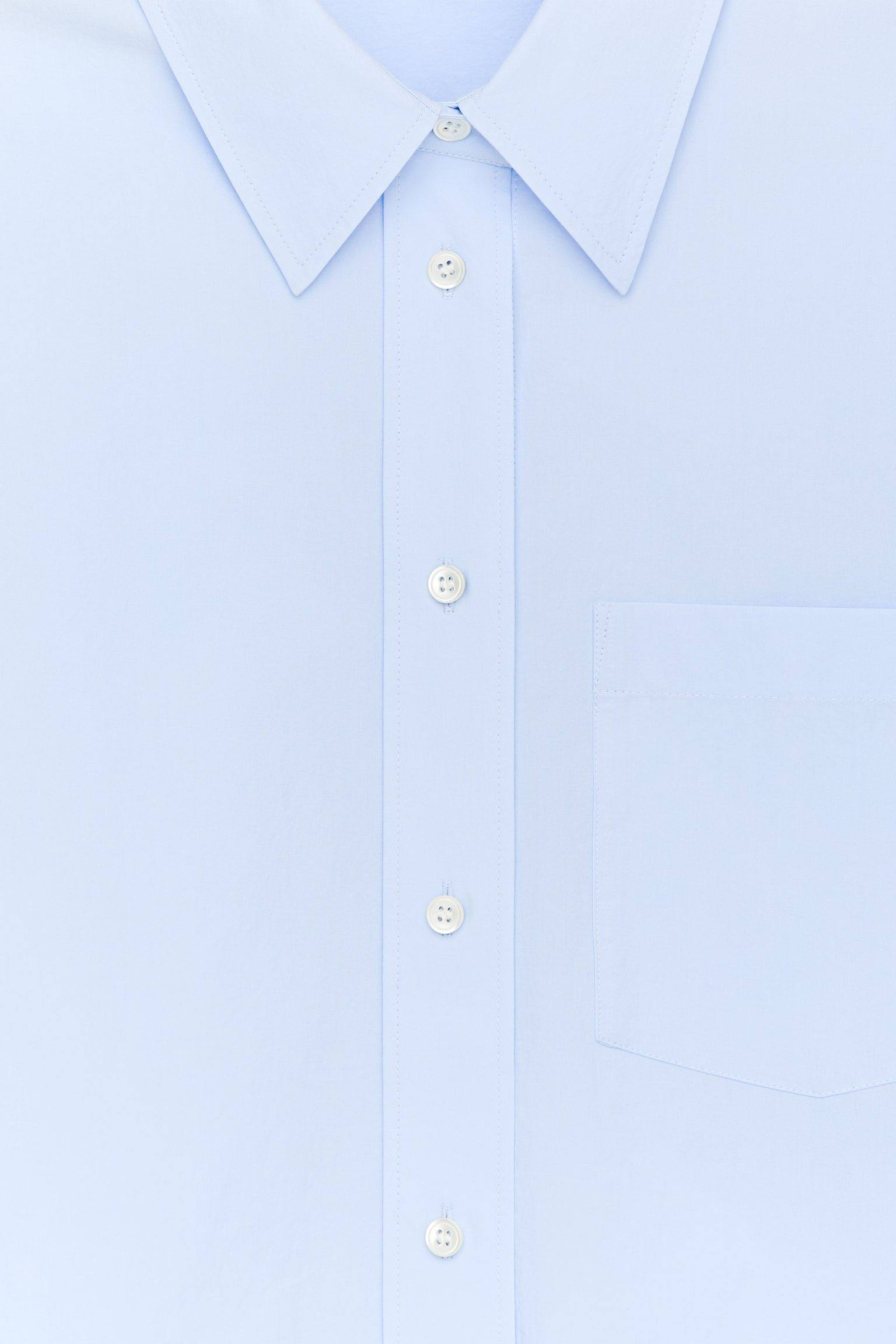 Puuvillapaita - Vaaleansininen/Vaaleanturkoosi - 5