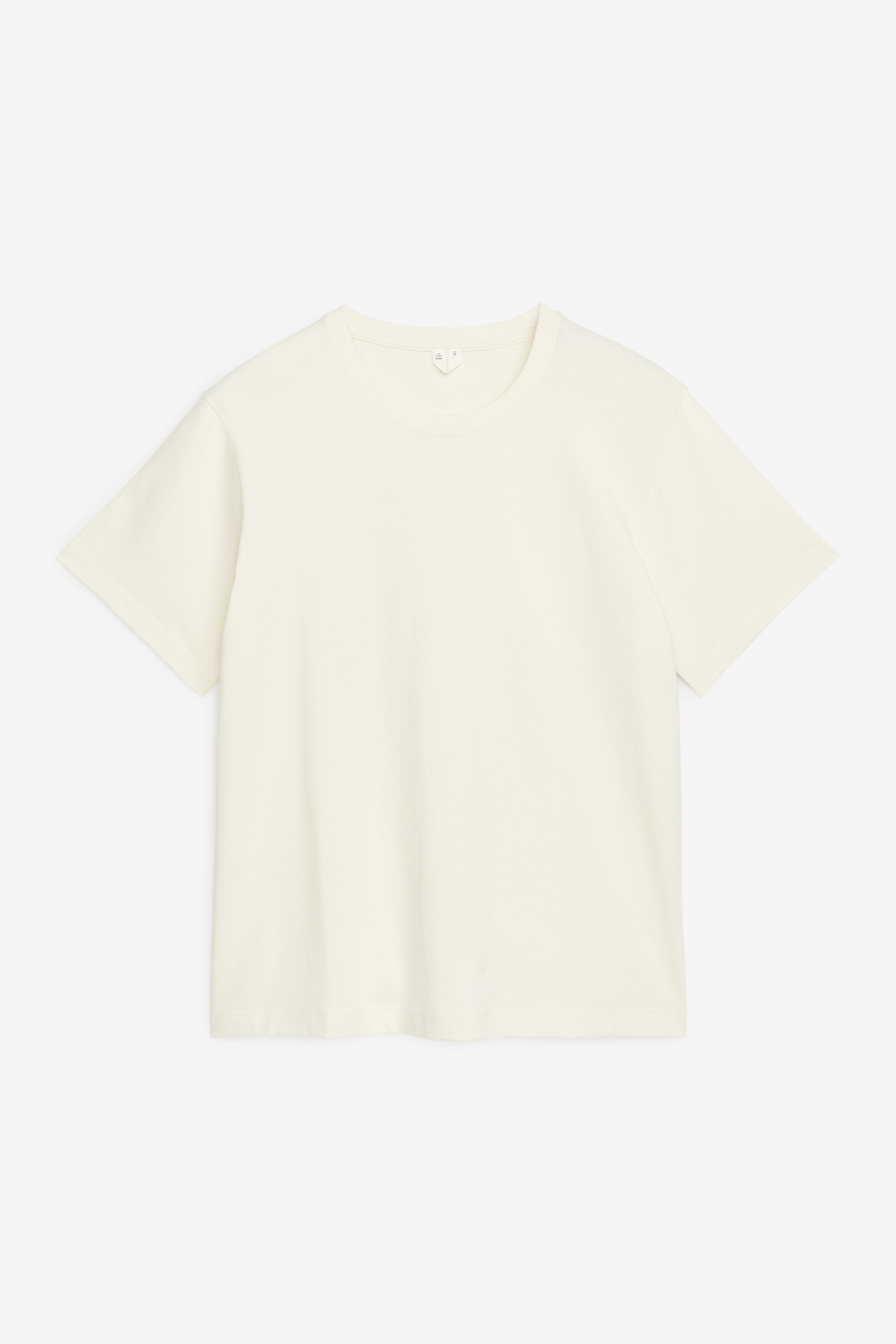 T-shirt con vestibilità rilassata da 220 GSM - Bianco sporco/Verde kaki/Marrone/Blu scuro/Grigio chiaro mélange/Bianco/Nero/Marrone scuro/Verde kaki