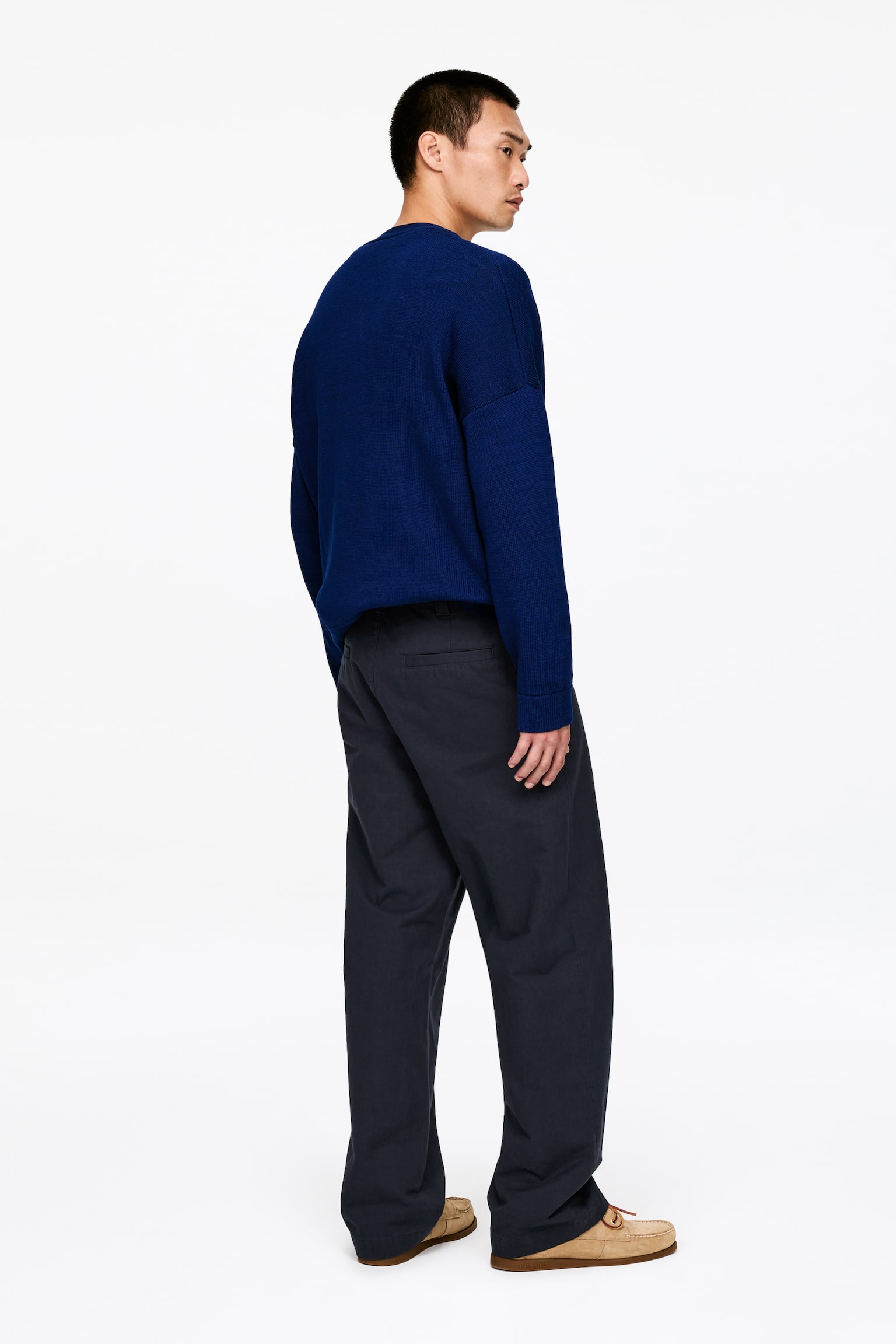 Chinos - Mörkblå/Beige/Mörkbrun - 5