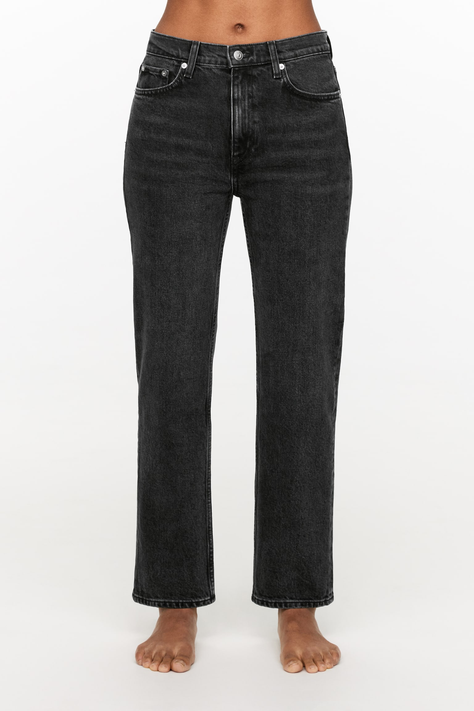 JADE CROPPED Slim Stretch Jeans - Washed Black/Black/Dark Blue/Dark Vintage Blue - 5