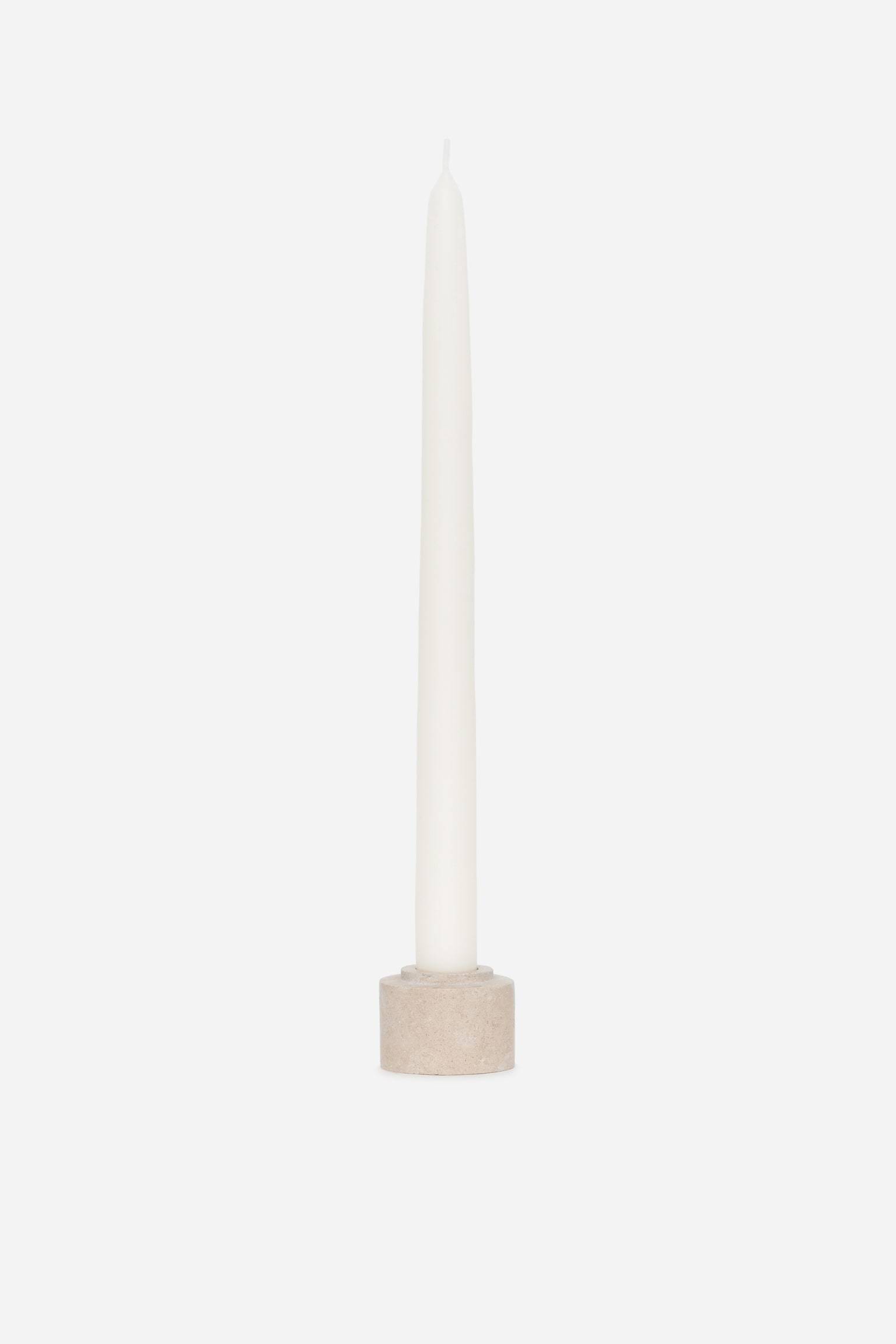 Tapered Candles Set of 6 - Off White/Pink/Yellow - 4