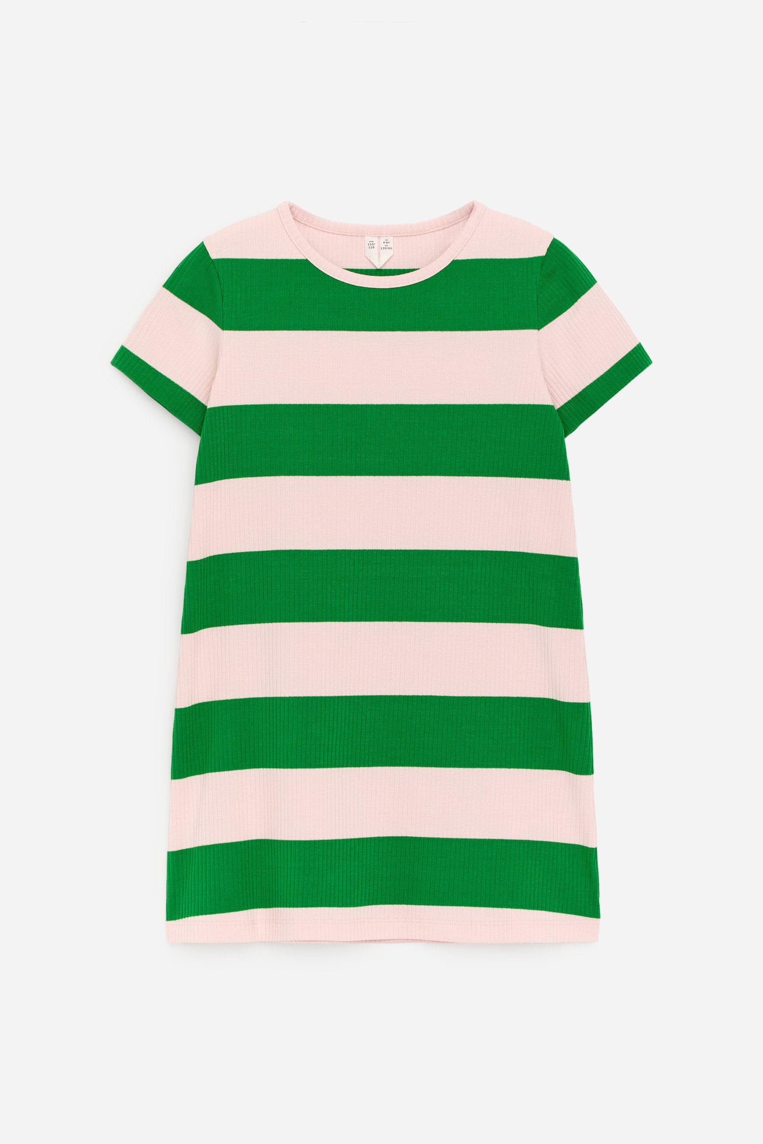 T-shirtjurk - Roze/groen - 1