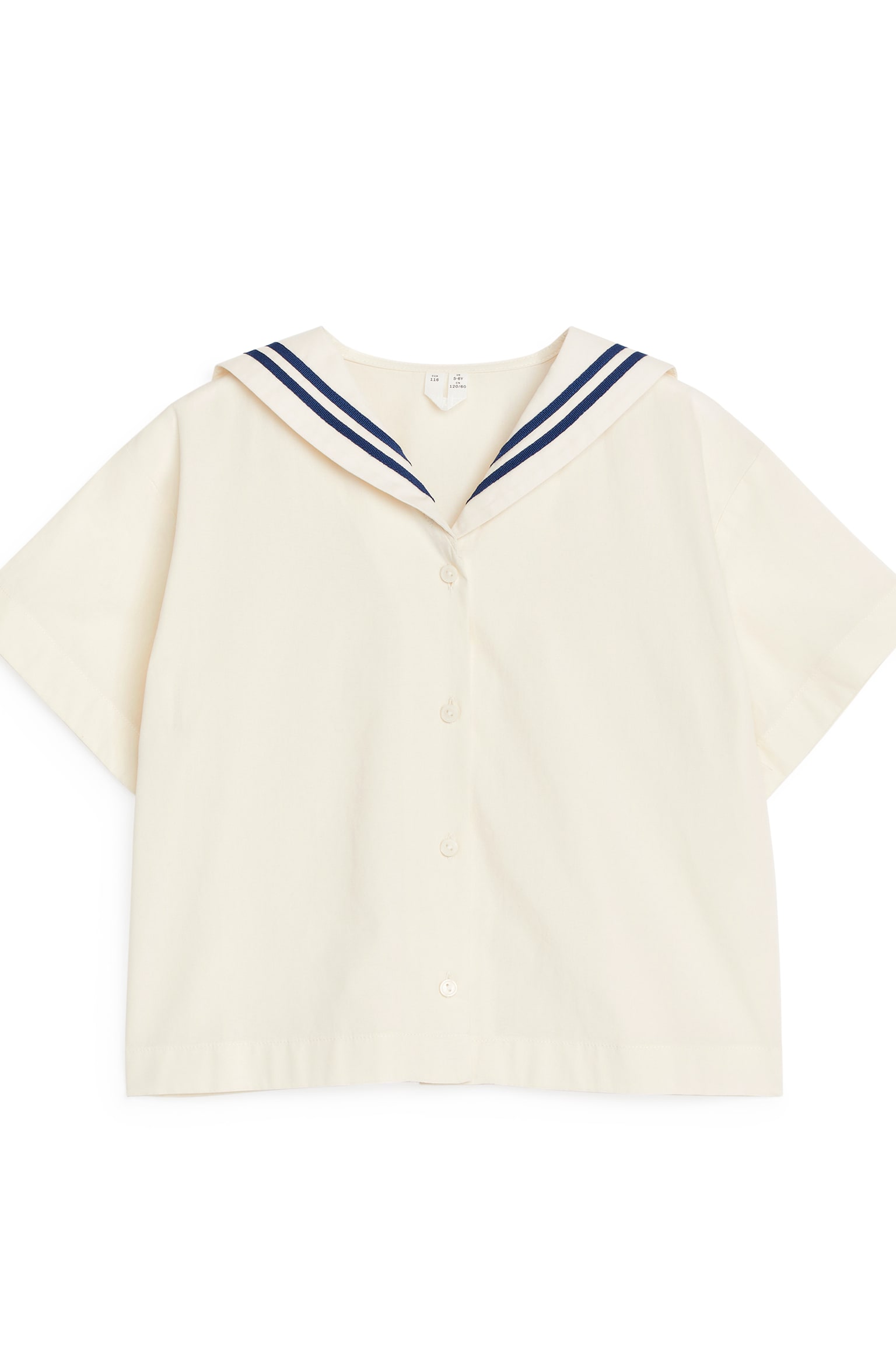 Sailor Blouse - White - 1