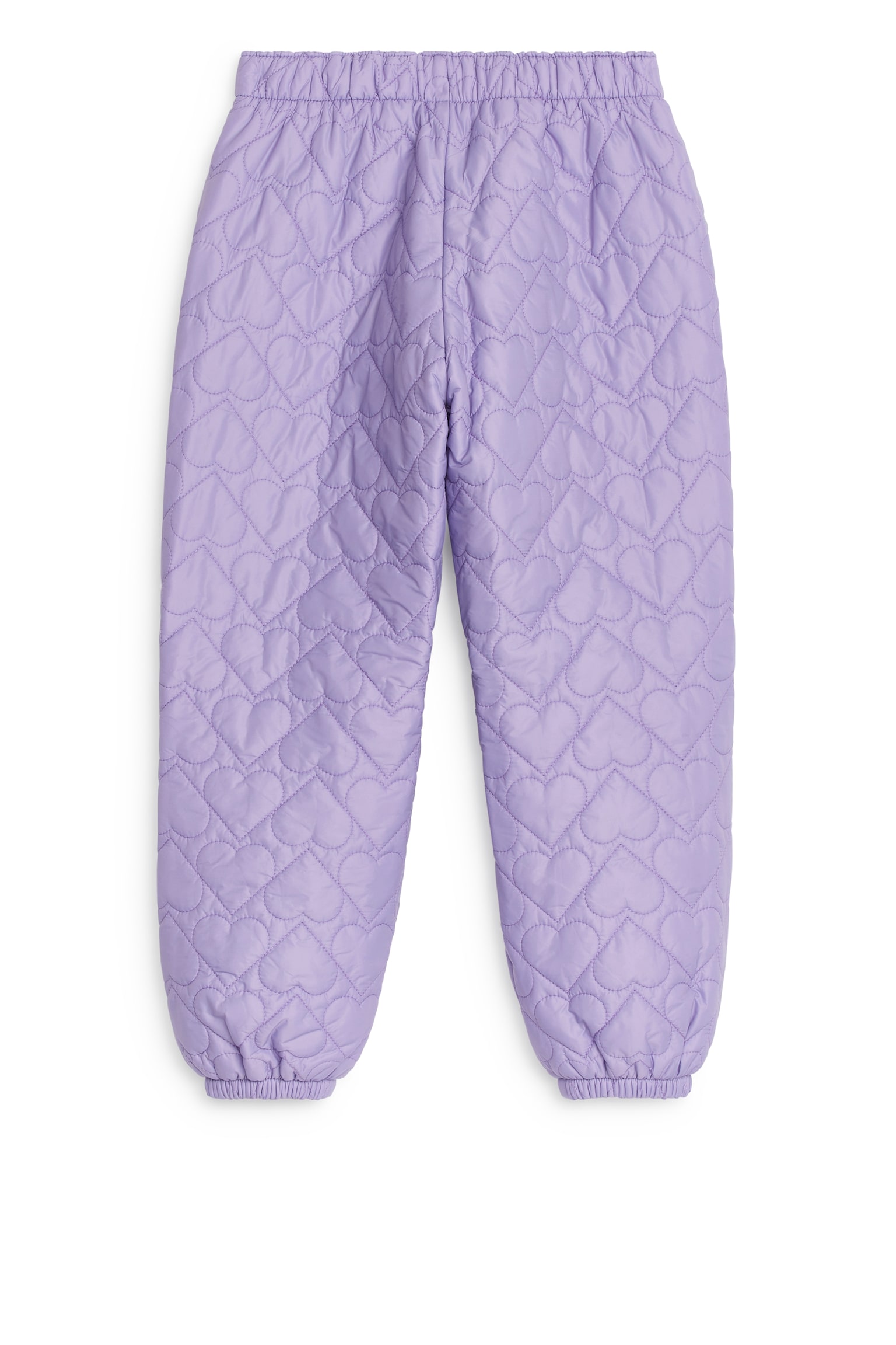 Quilted Trousers - Lilac - 4