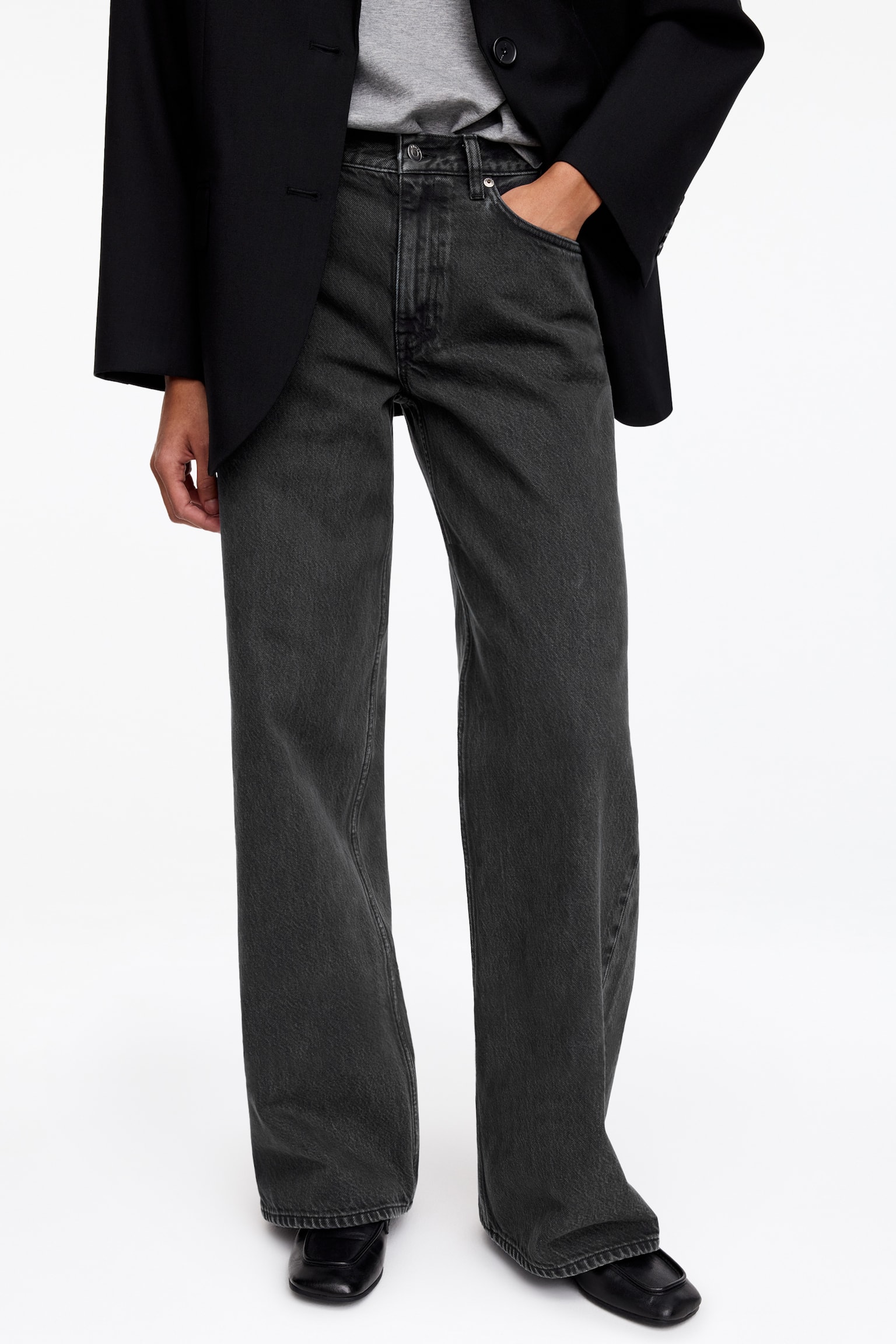 CLOUD vida jeans med lös passform - Grå/Mörkbrun/Blå/Mellanblå/Grå - 6