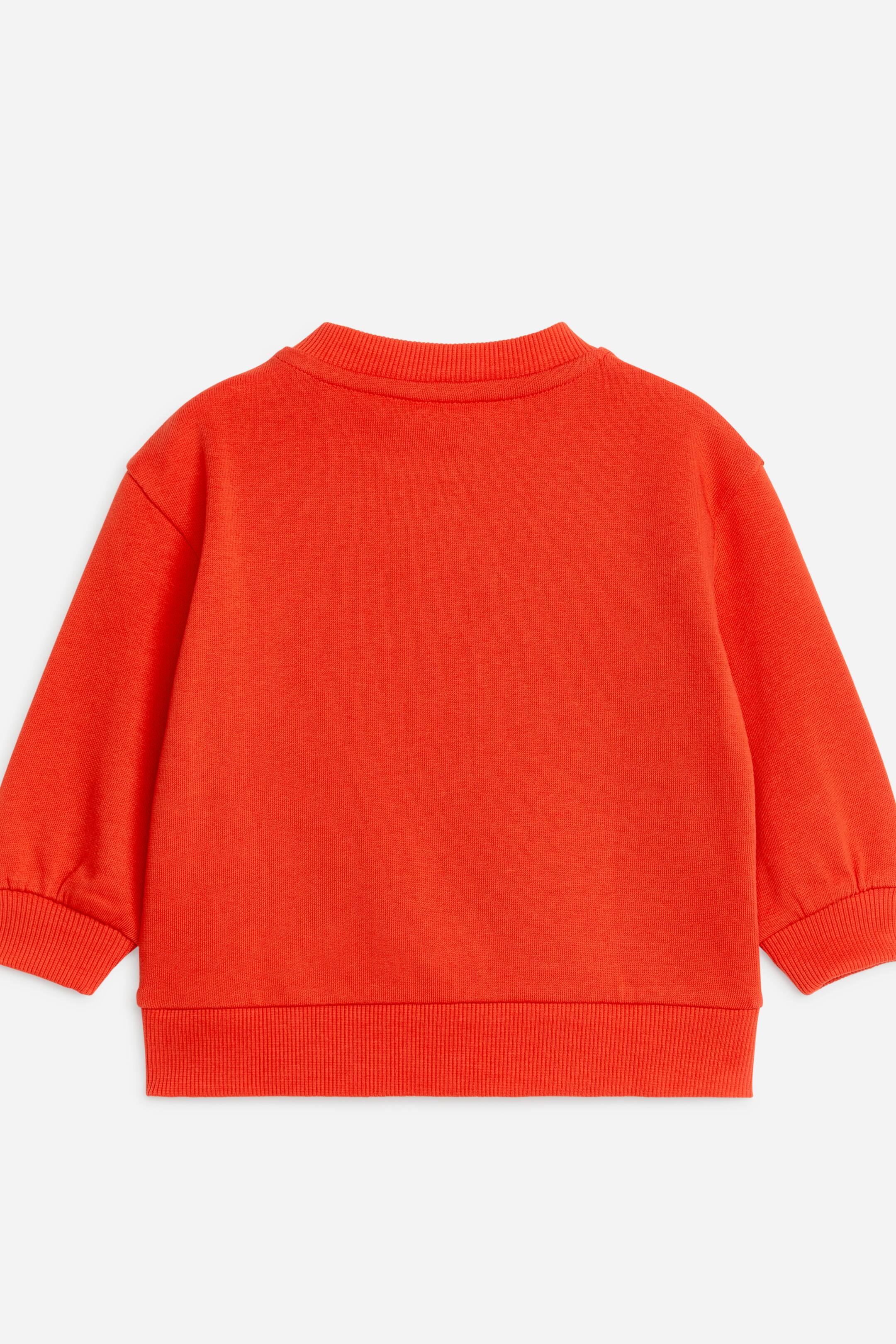 Cotton Sweatshirt Red Kids H&M GB