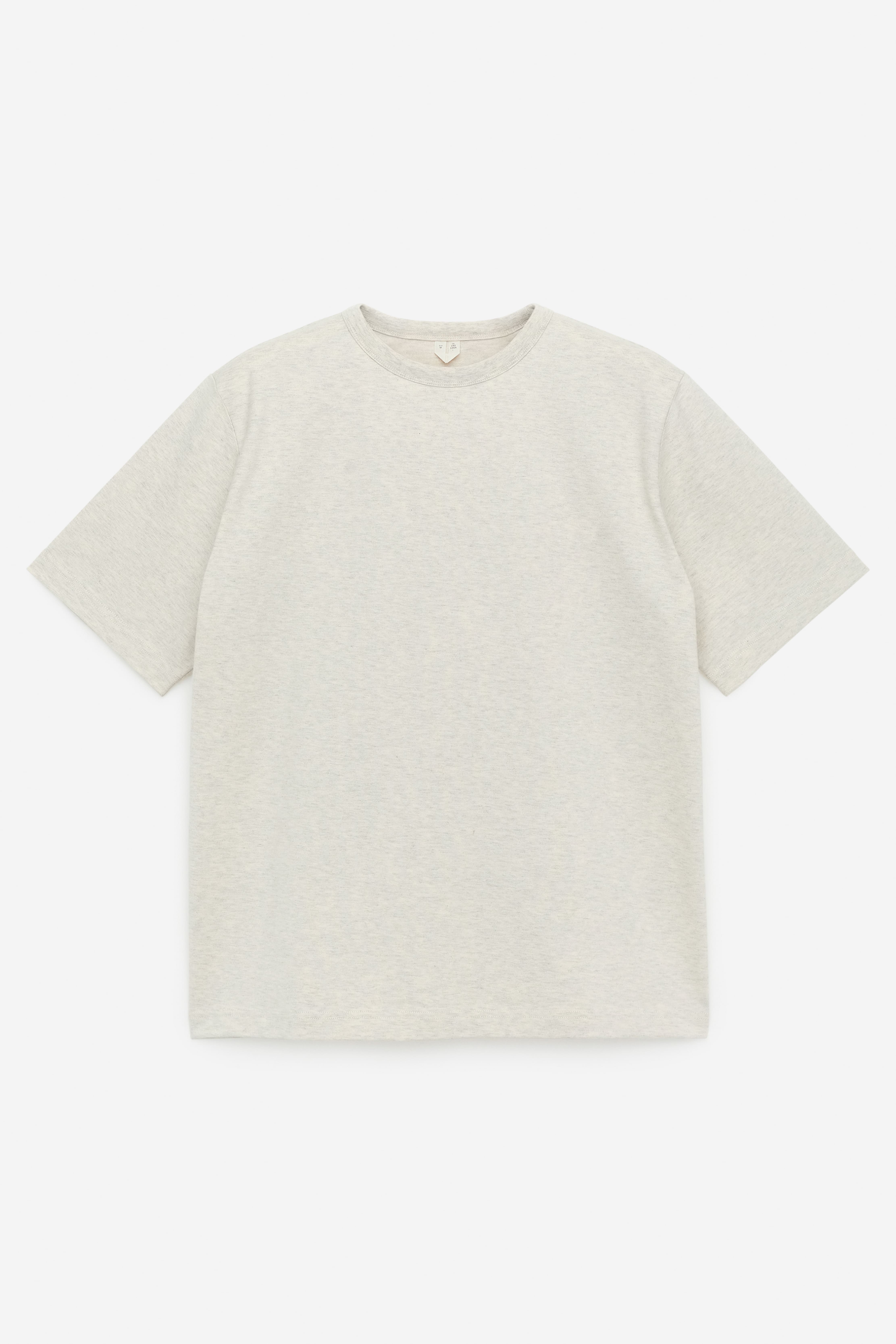 Oversized T-shirt van 270 gsm single jersey - Beigebruin/Groen/Donkerpaars/Zwart/Donkerblauw/Donkergroen/Burgundy