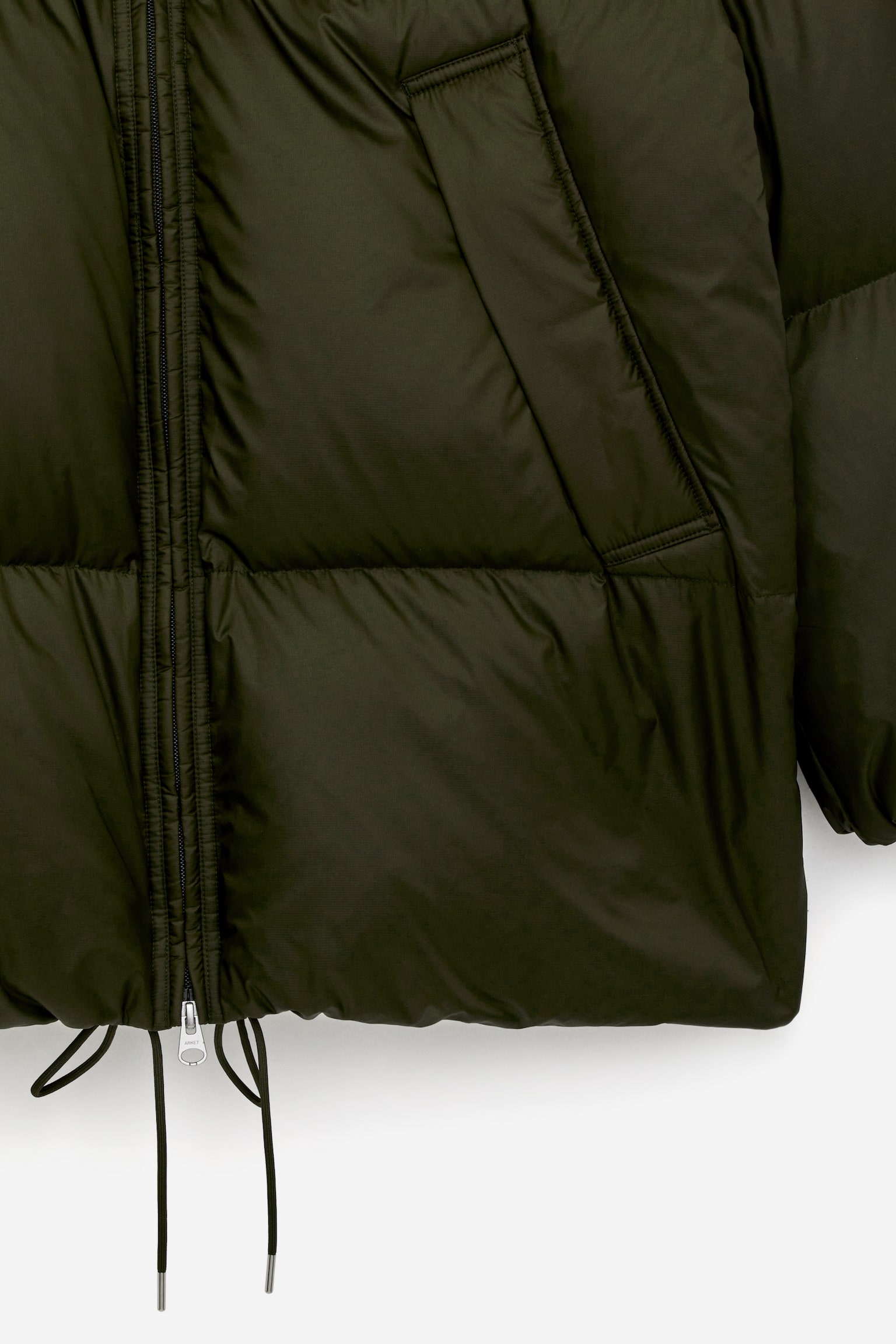 Upcycled Down™ Steppjacke - Dunkelgrün - 7