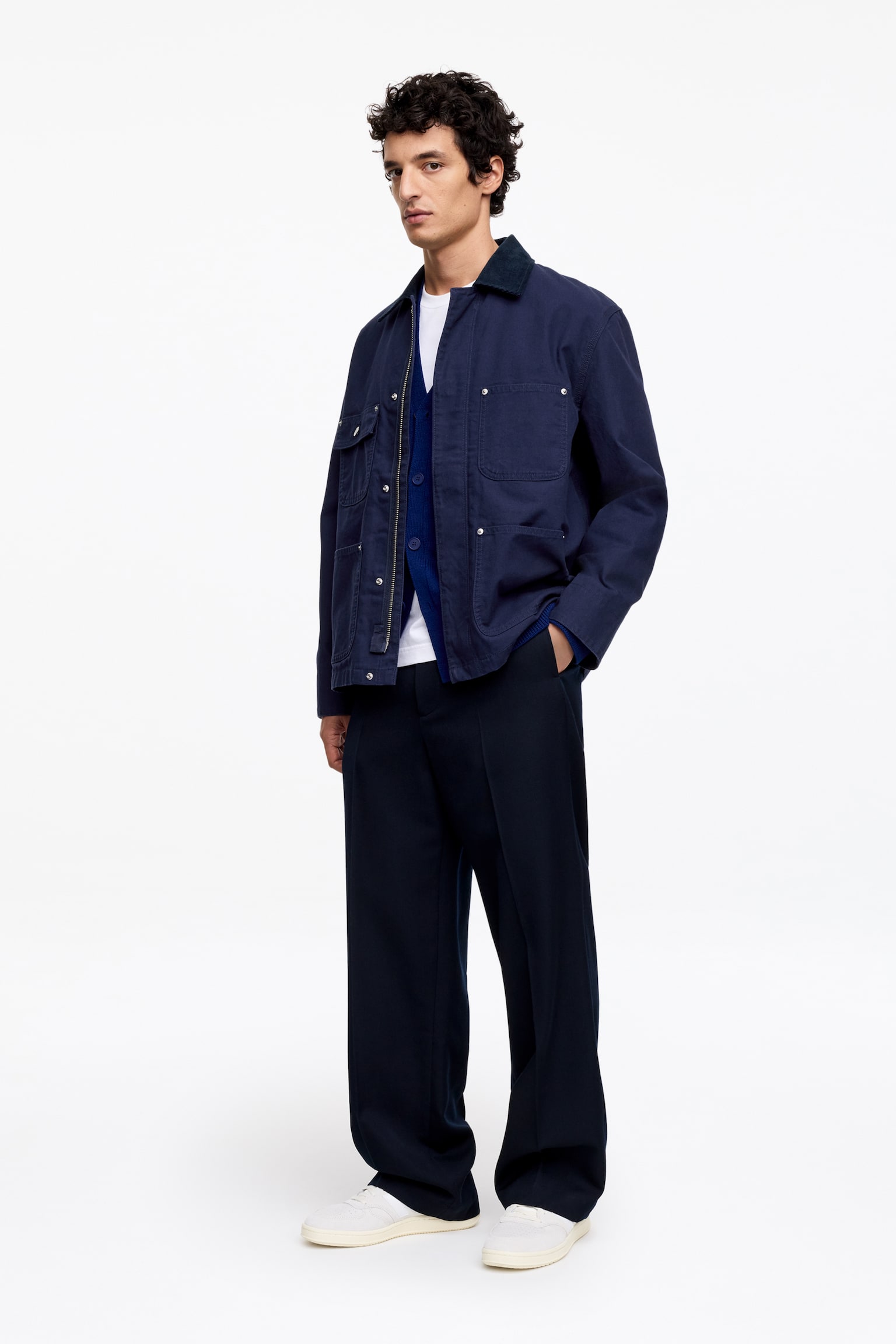 Workwear-jacka - Mörkblå - 7