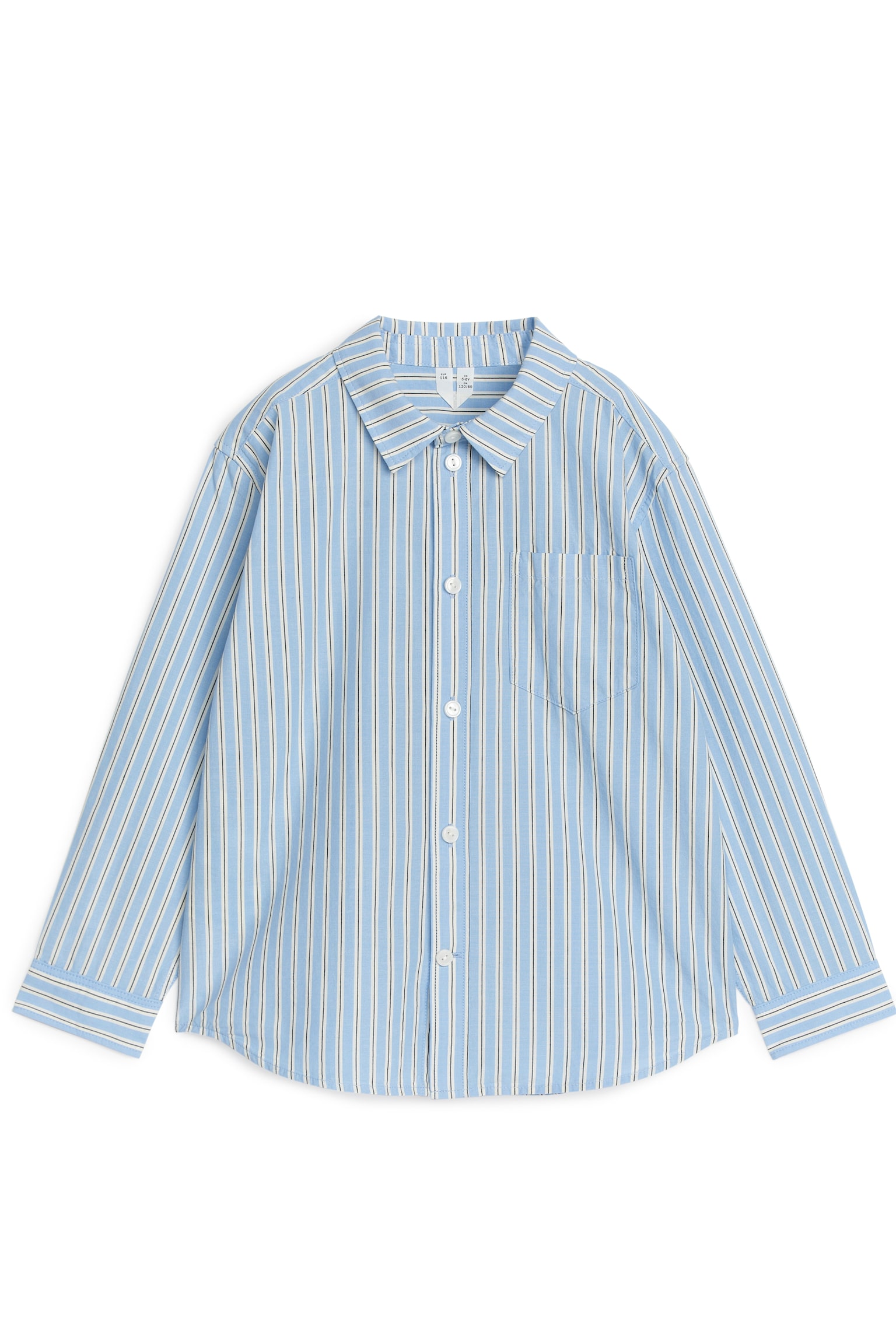 Poplin Shirt - Blue - 1