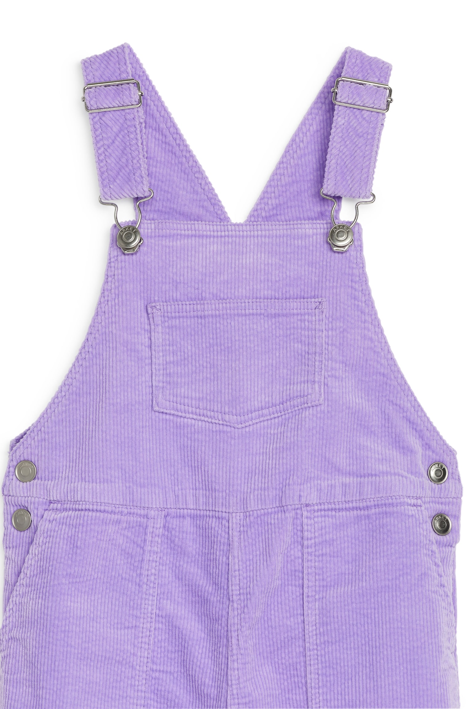 Corduroy Dungarees - Lilac - 4