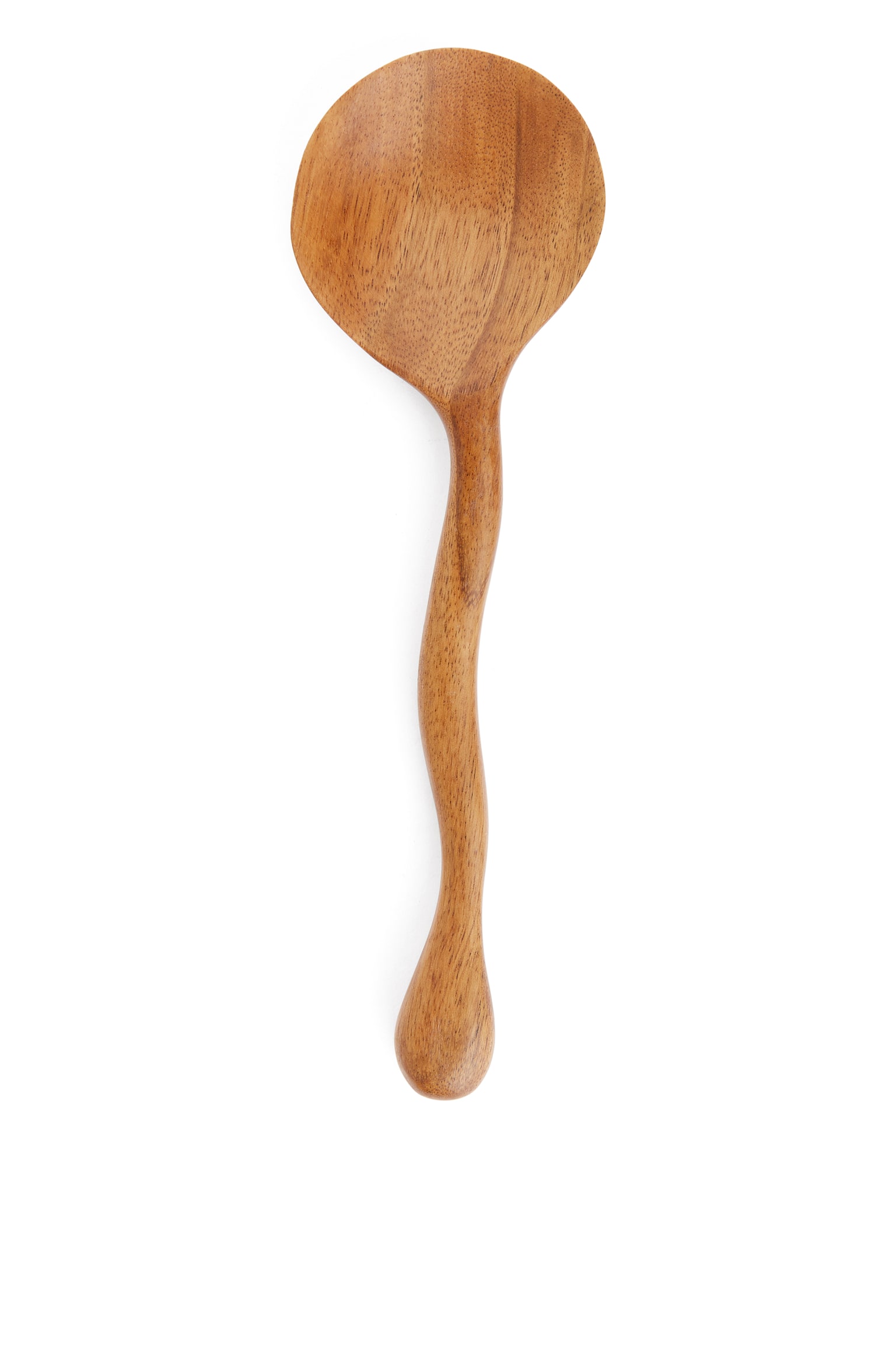 Wooden Serving Spoon - Brown - 1