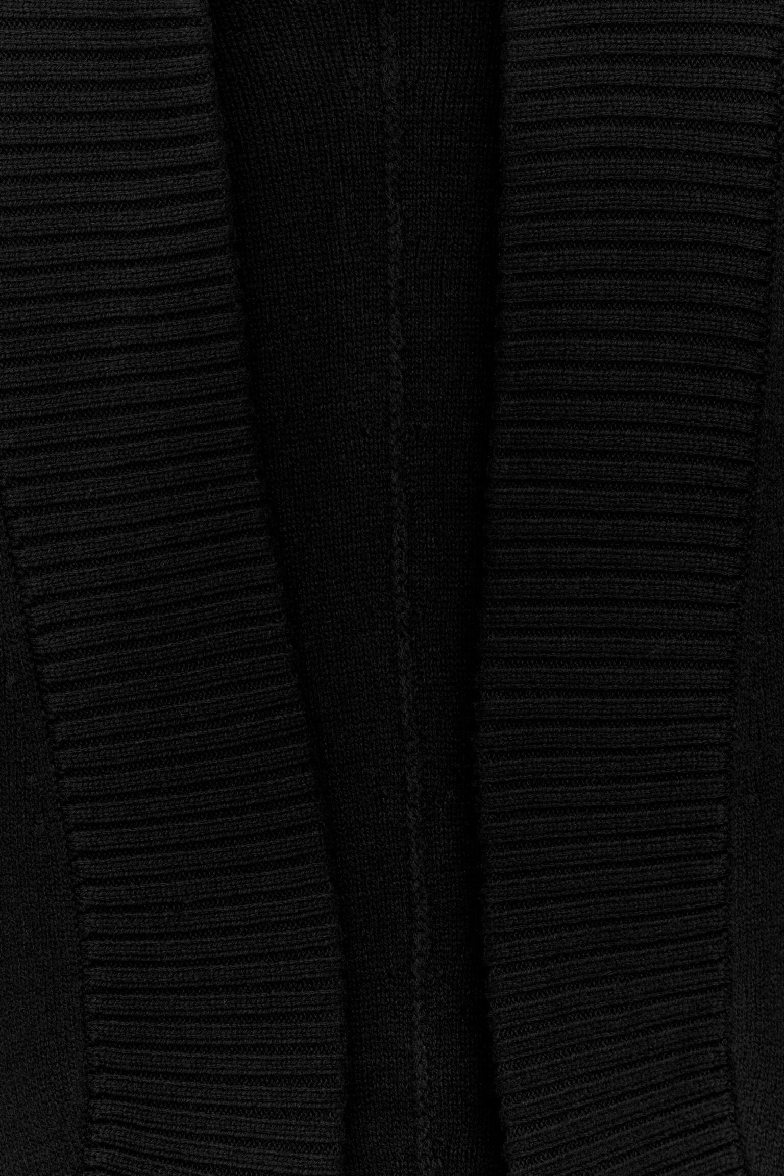 Cardigan dalla vestibilità rilassata - Nero - 4