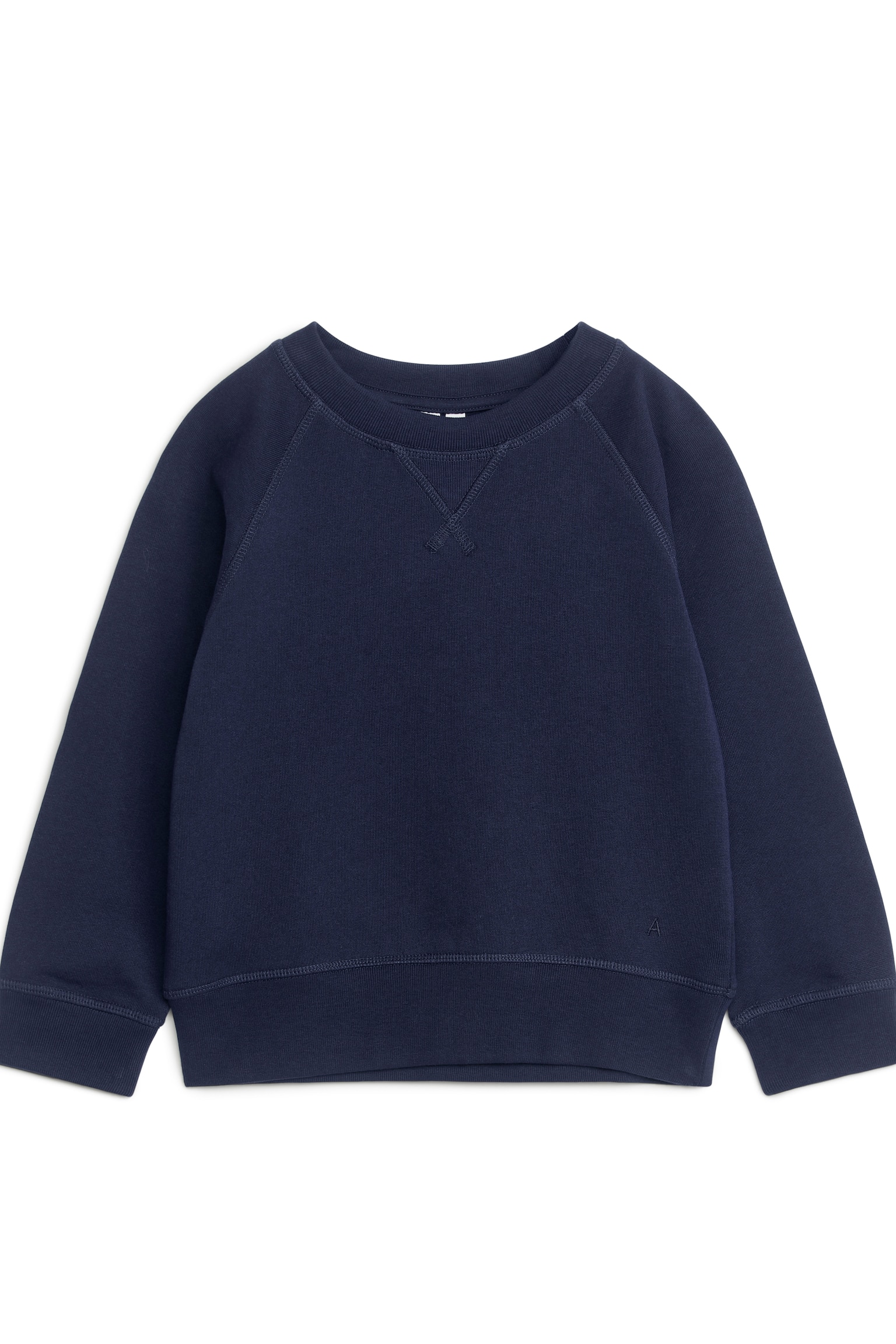 Cotton Sweatshirt - Dark Blue/Red/Blue/Grey Melange/Dark Red/Lilac/Dusty Blue/Dark Green/Brown/Purple/Beige/Pink - 1