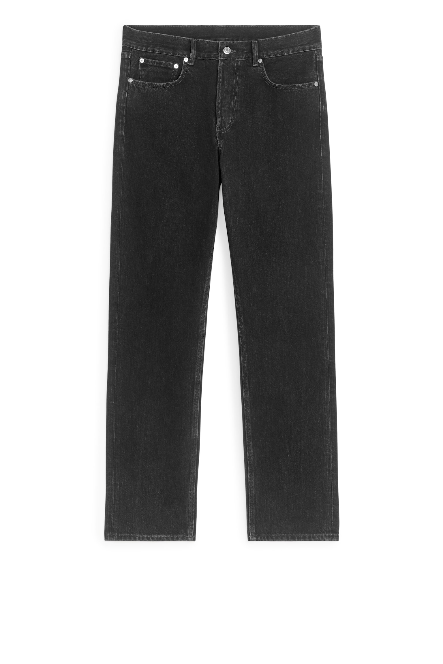 COAST Relaxed Tapered Jeans - Black/Dark Blue - 2