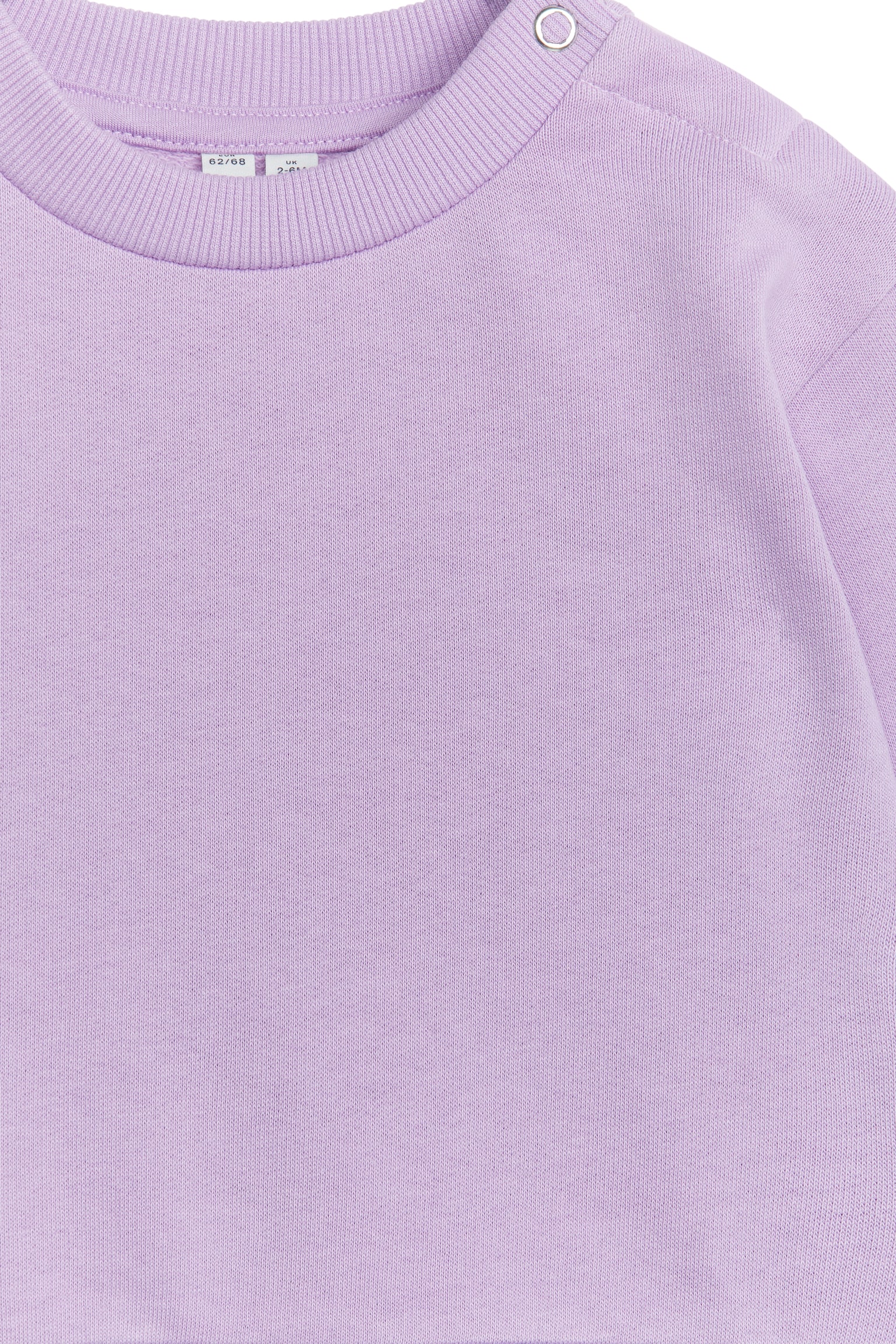 Cotton Sweatshirt - Lilac/Grey/Red/Beige - 2