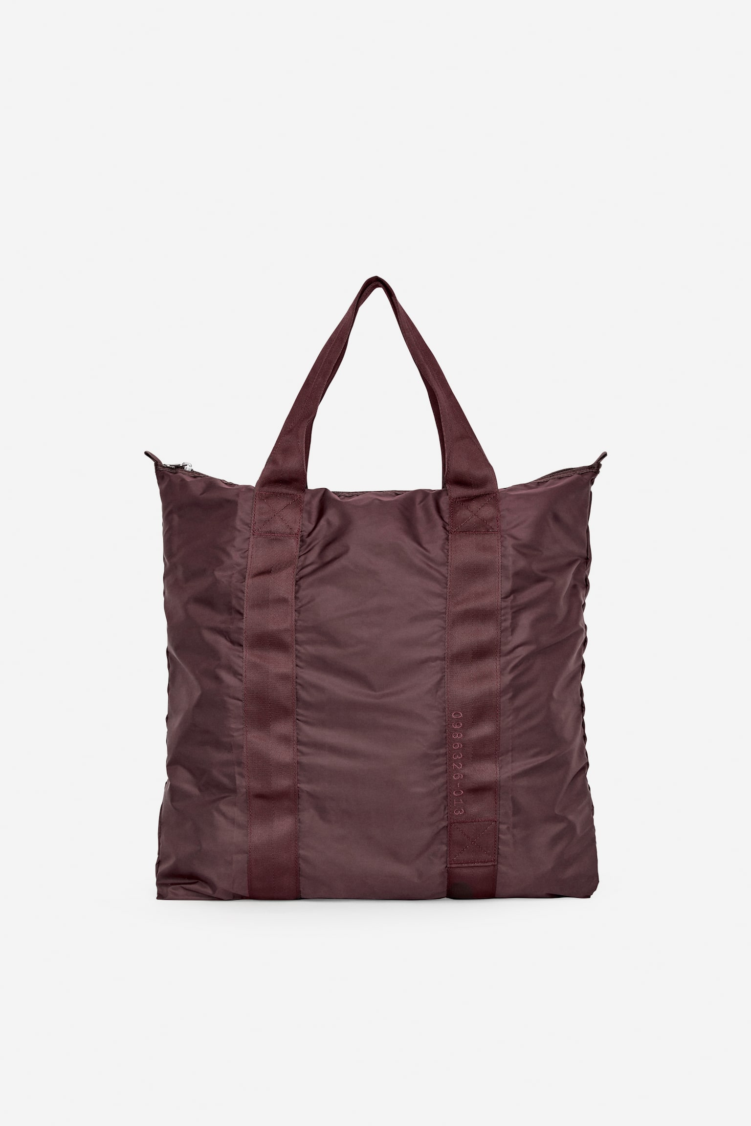 Fourre-tout pliable - Prune/Noir