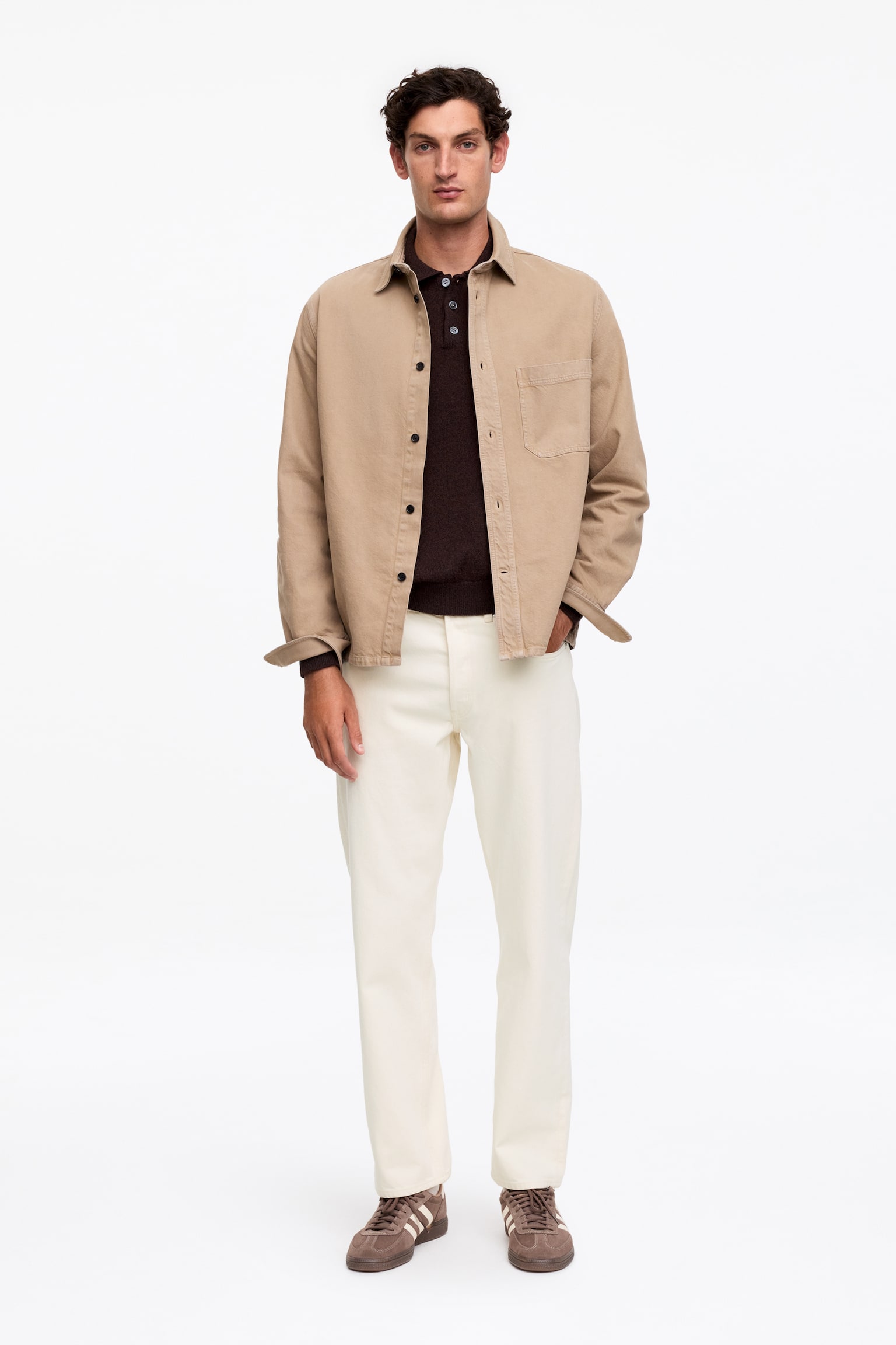 Jeans OCEAN loose straight - Écru/Blu medio/Blu/Blu scuro - 1