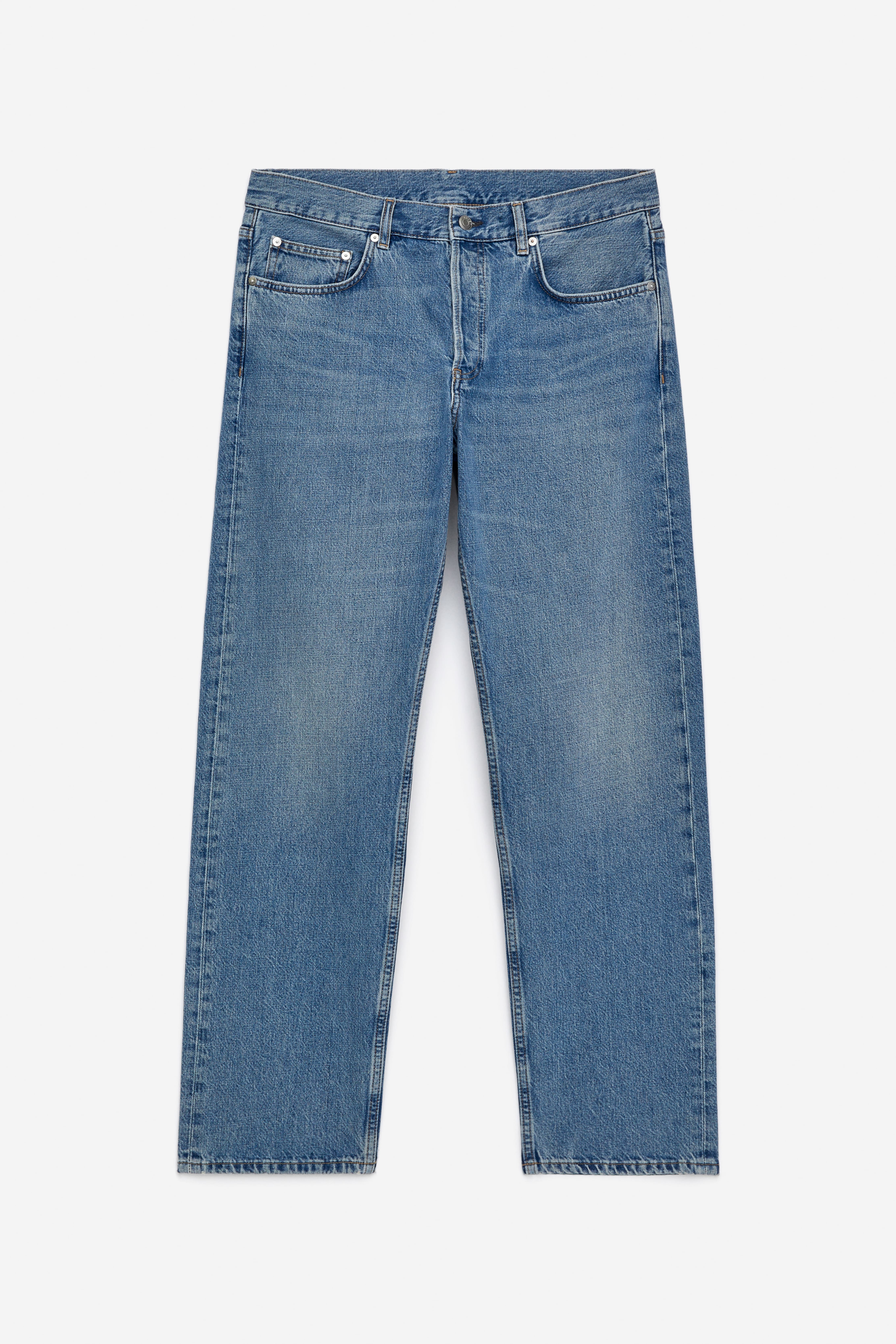 CLIFF regular fit rechte jeans - Middenblauw/Raw blue/Zwart/Blauw/Donkerblauw