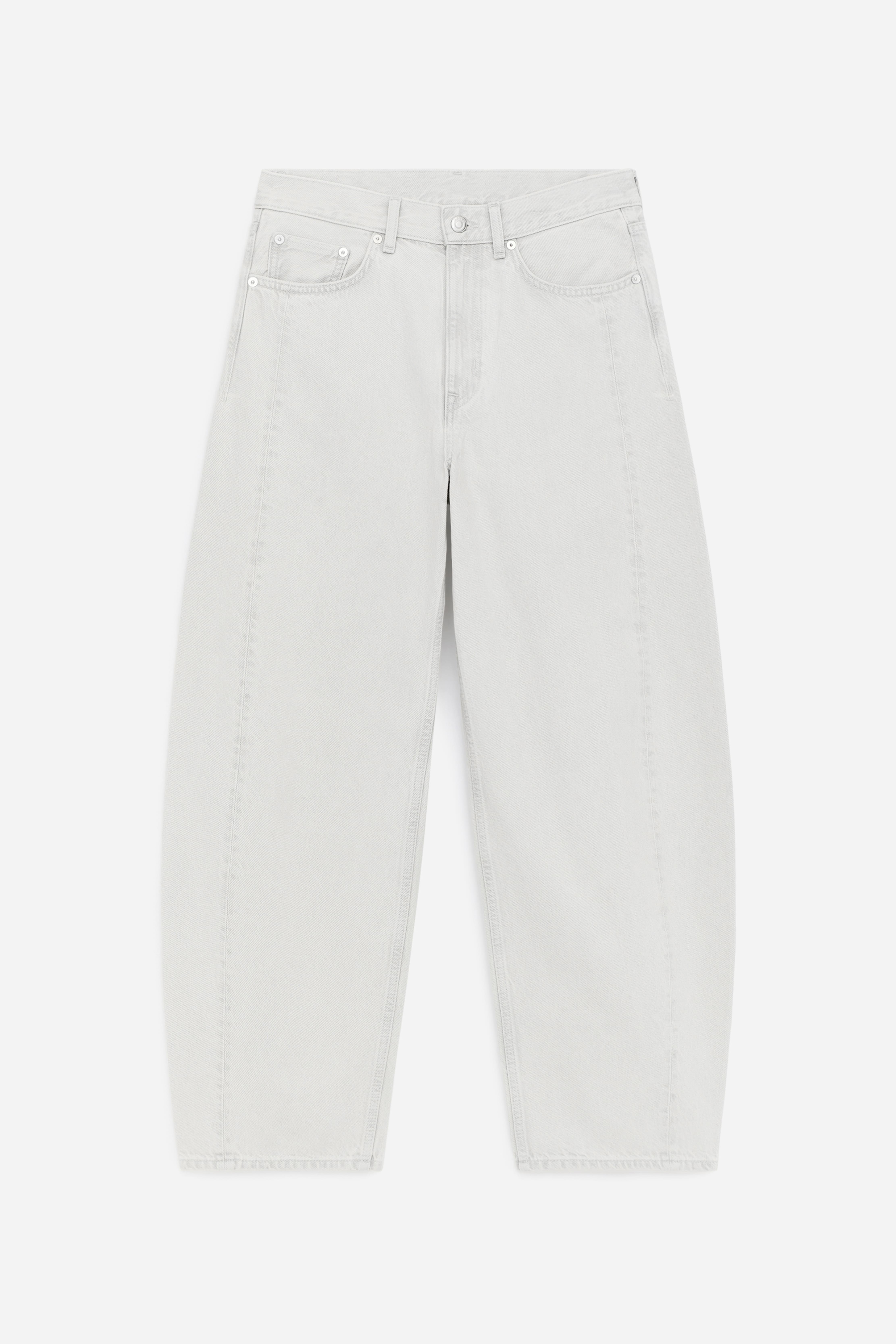 BLOOM barrel jeans - Gebroken wit/Middenblauw/Blauw/Zwart/Wit/Zwart