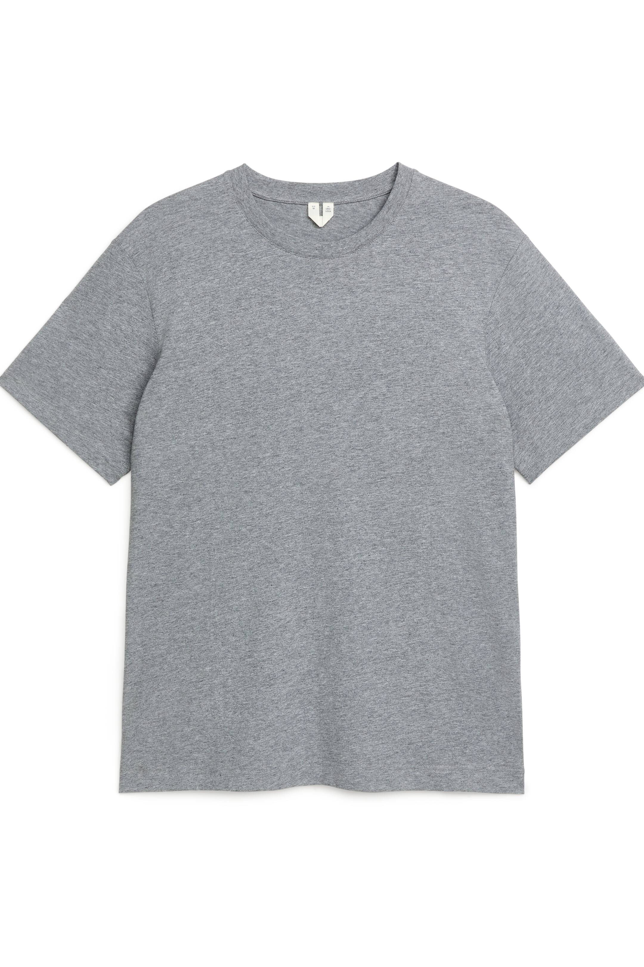 Emrylis M T Shirt Light Grey Melange