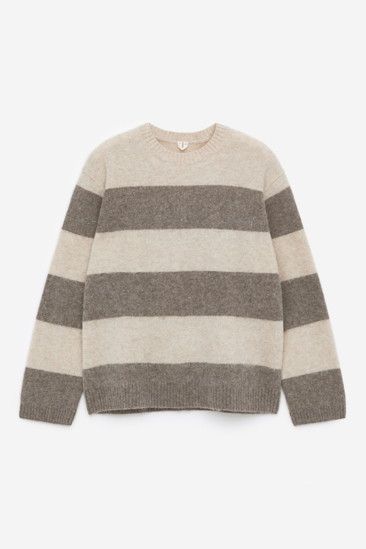 Wool Jumper - Beige/Brown/Black/Grey - 2