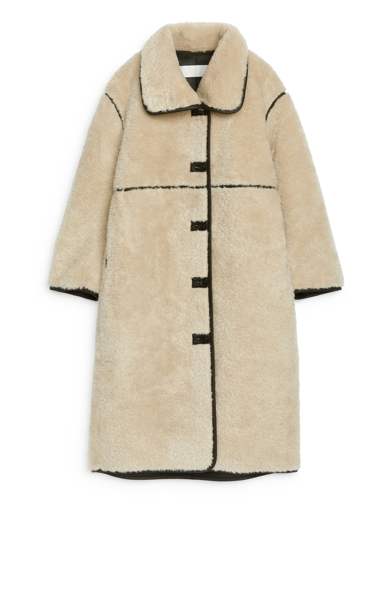 Pile Coat - Beige - 2