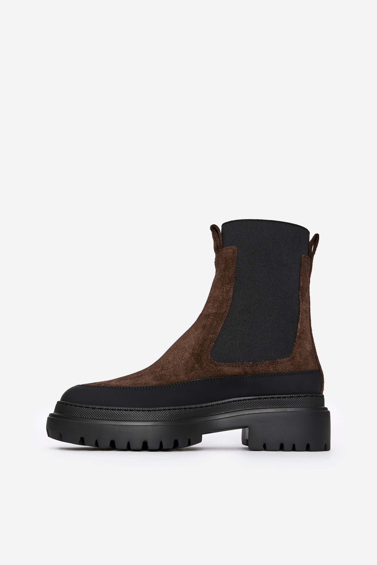 Χειμερινά Μποτάκια από Σουέτ - Καφέ - 3