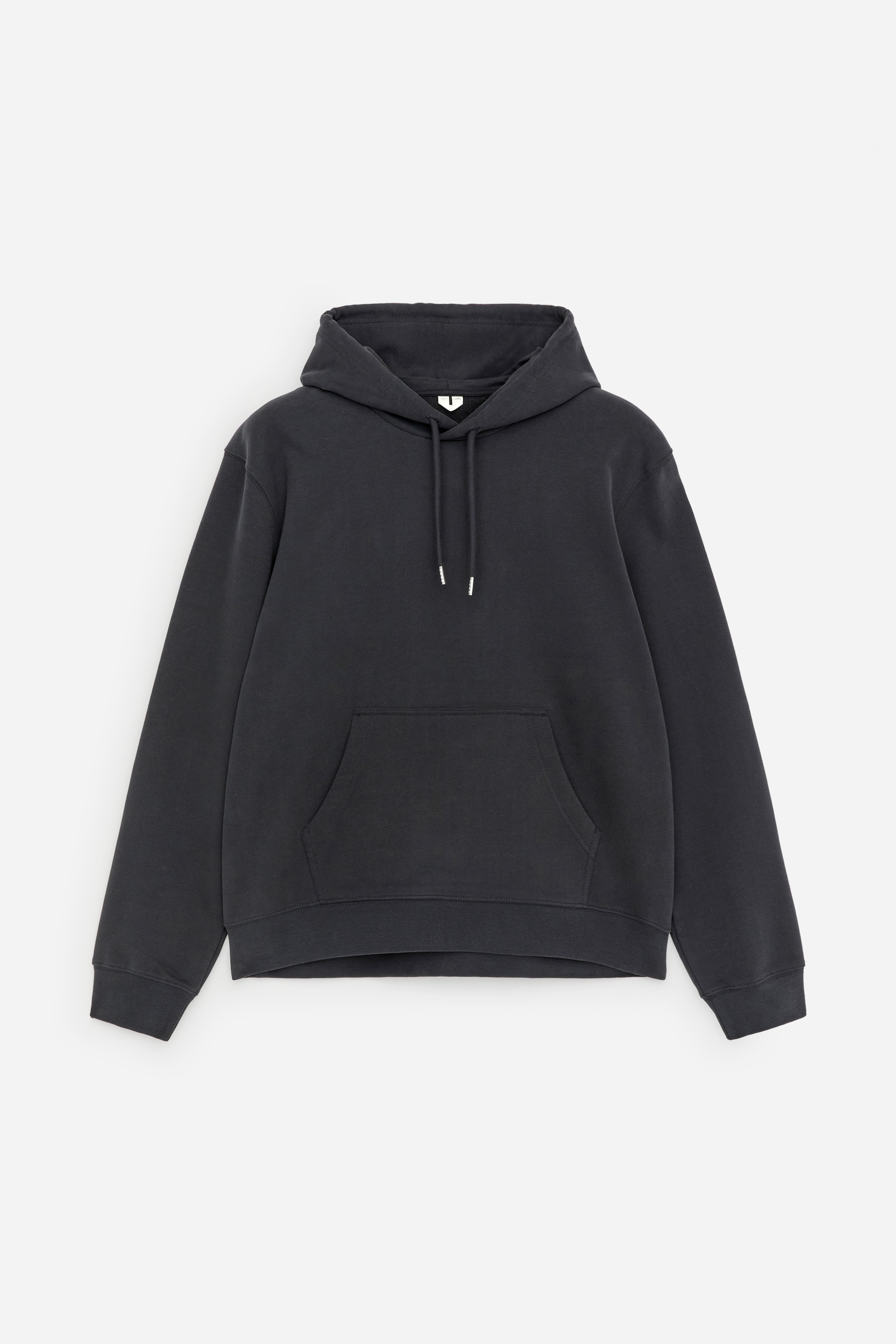 Hooded Sweatshirt - Dark Blue/Grey Melange/Red