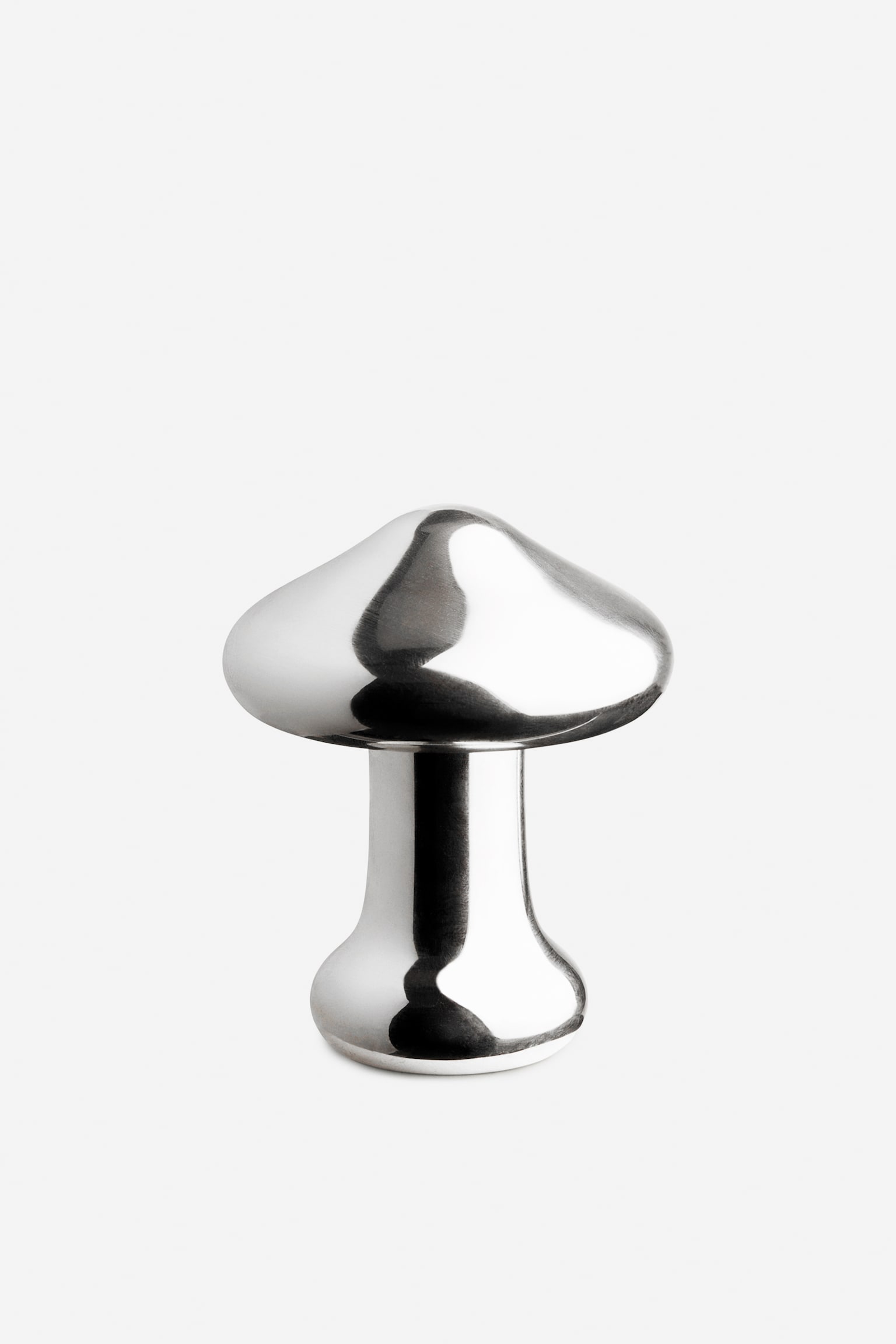 Silver-Plated Mushroom 8 cm - Silver