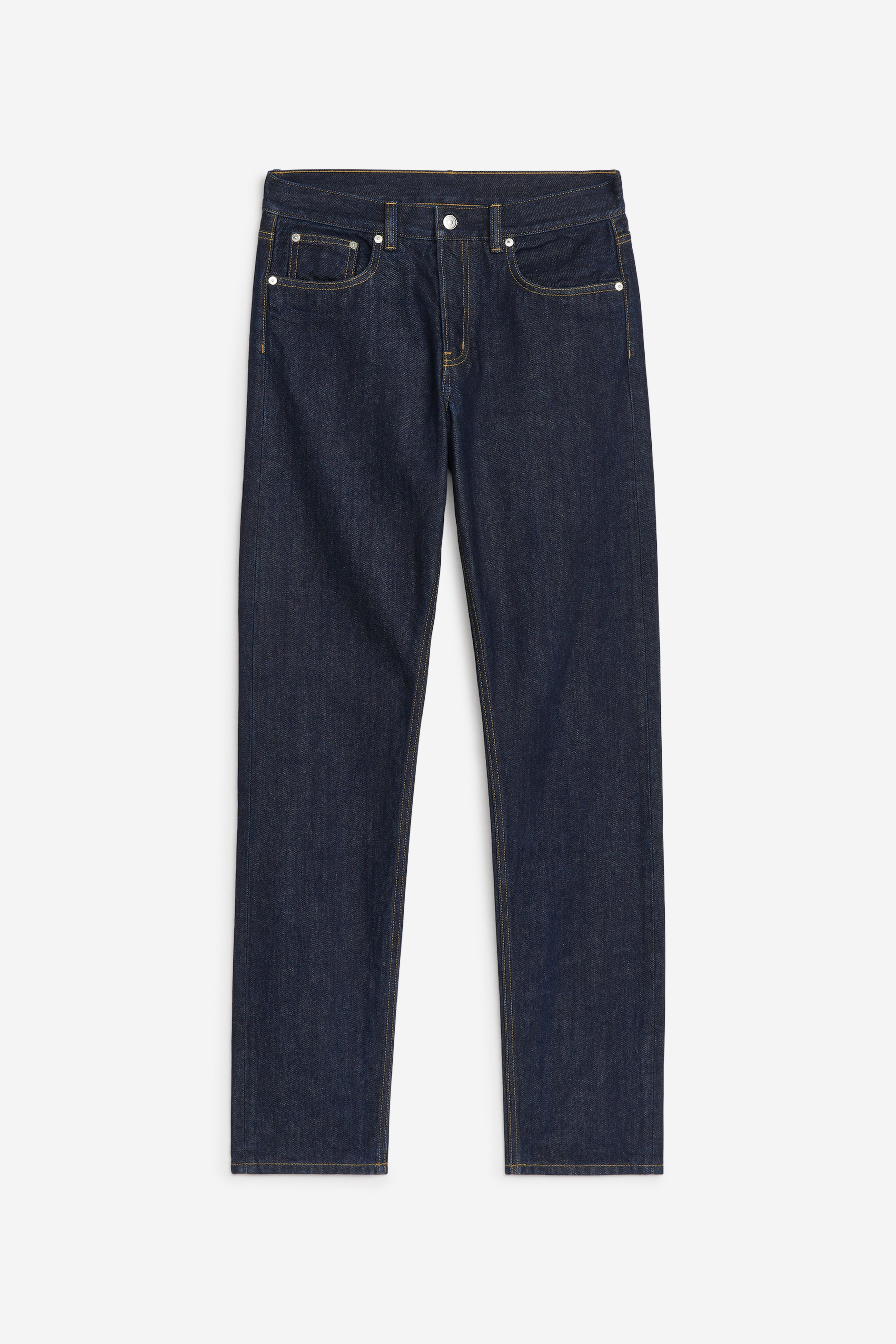 PARK Regular Straight Jeans - Dunkelblau/Hellblau/Grau/Dunkelblau/Schwarz/Dunkelgrau