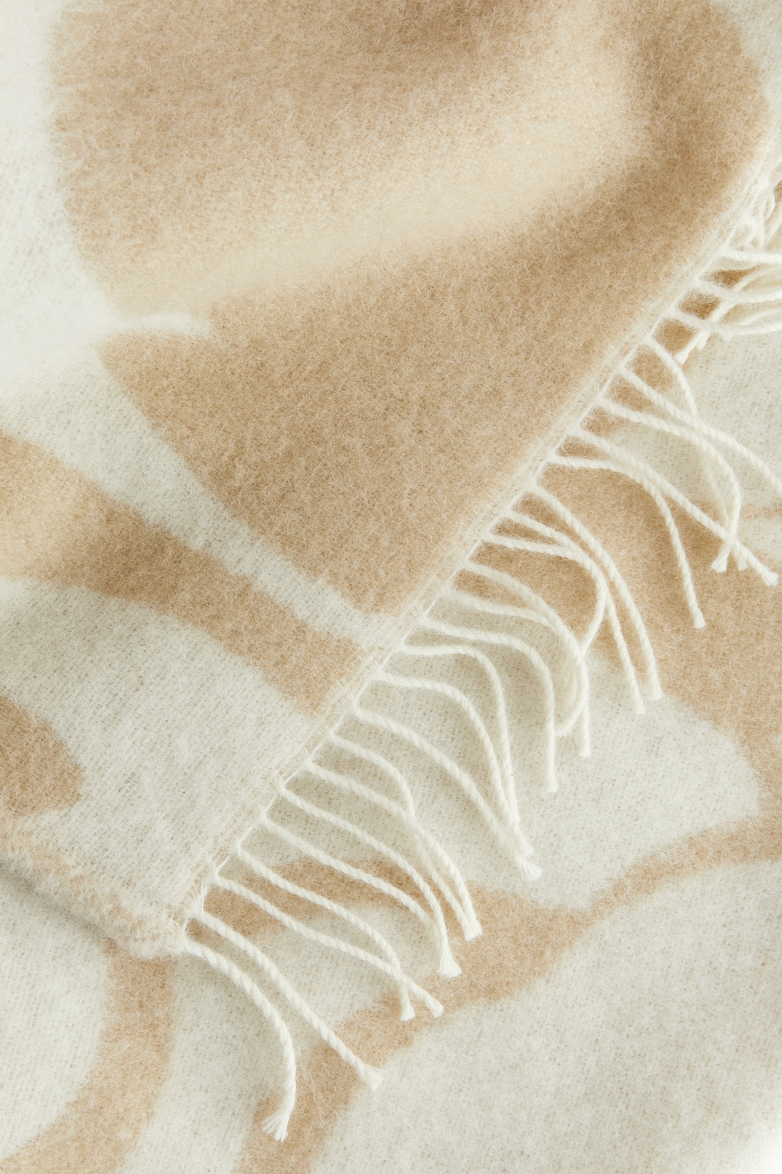 Klippan Wool Blanket - White/Beige/White/Blue - 3