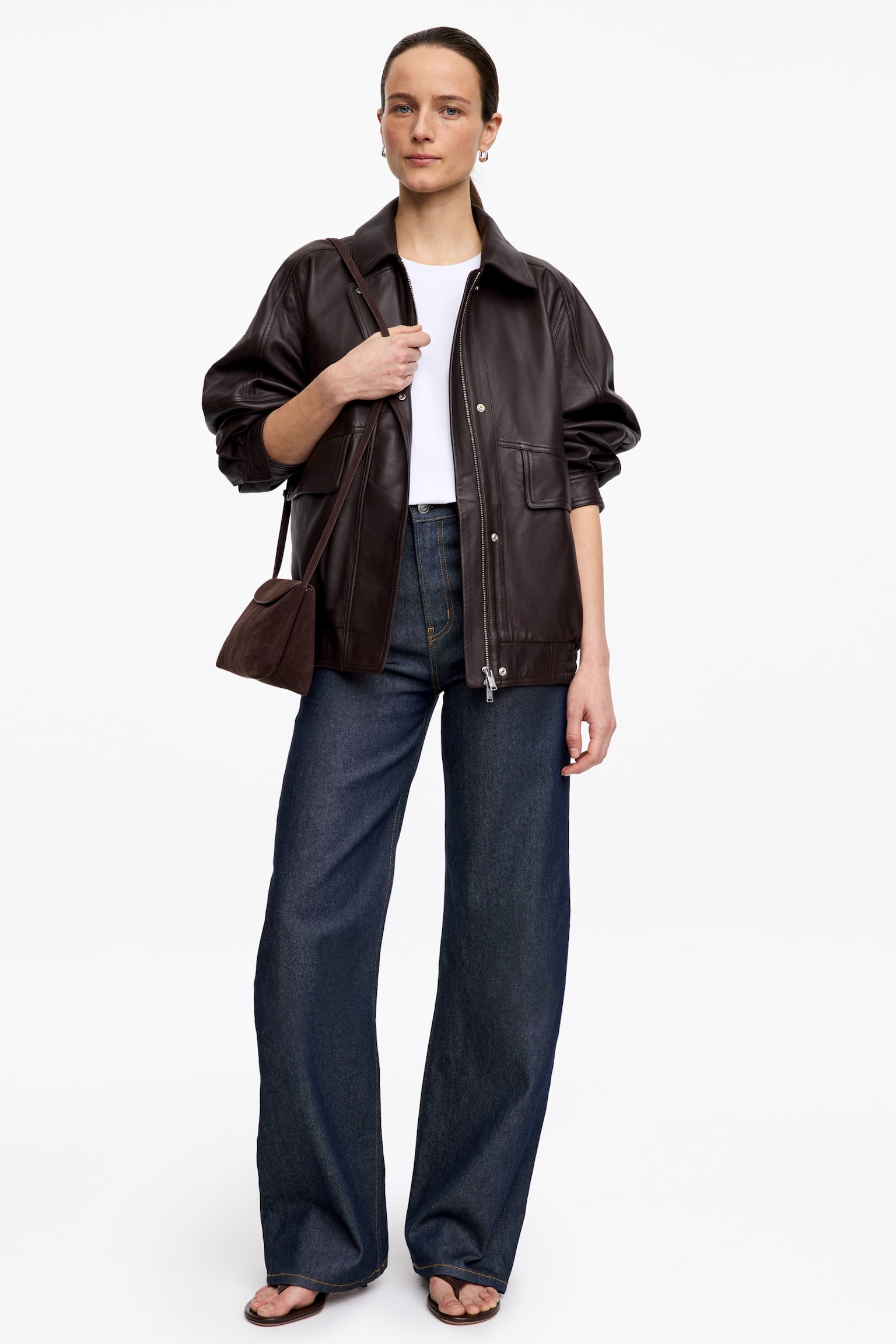 LUPINE Flared Jeans - Dark Blue/Off White/Black/White/Dark Blue/Dark Blue/Black/Burgundy - 5
